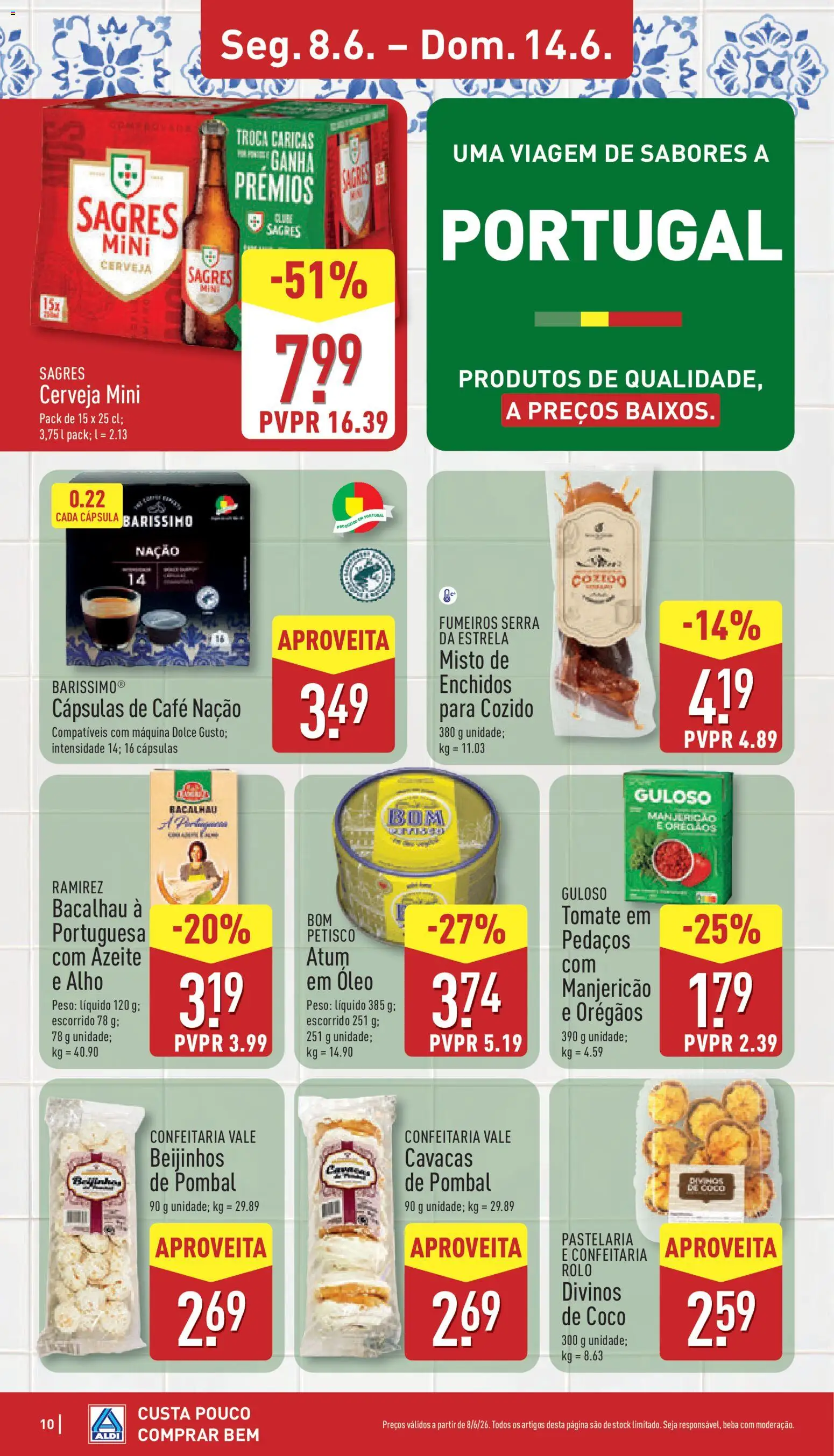 Aldi folheto │ válido de 08.06.2026 | Página: 10