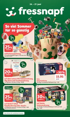 Fressnapf aktionen ab 24.06.2026 gültig