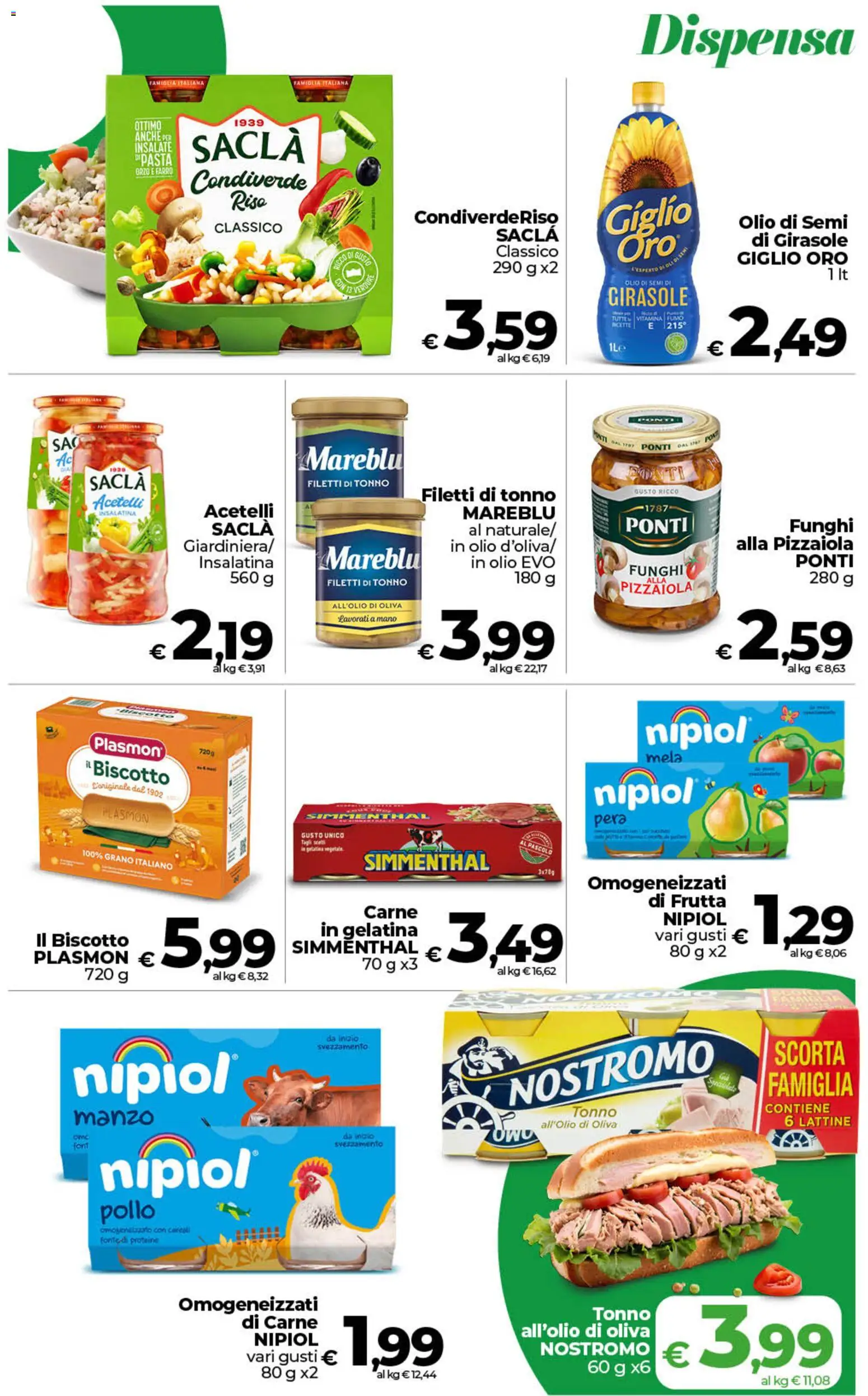 Volantino COOP del 21/08/2026 | Pagina: 22 | Prodotti: Manzo, Olio, Funghi, Pera