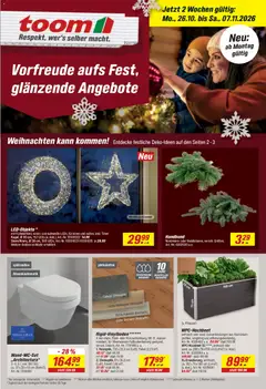Toom Baumarkt Prospekt ab 26.10.2026 gültig