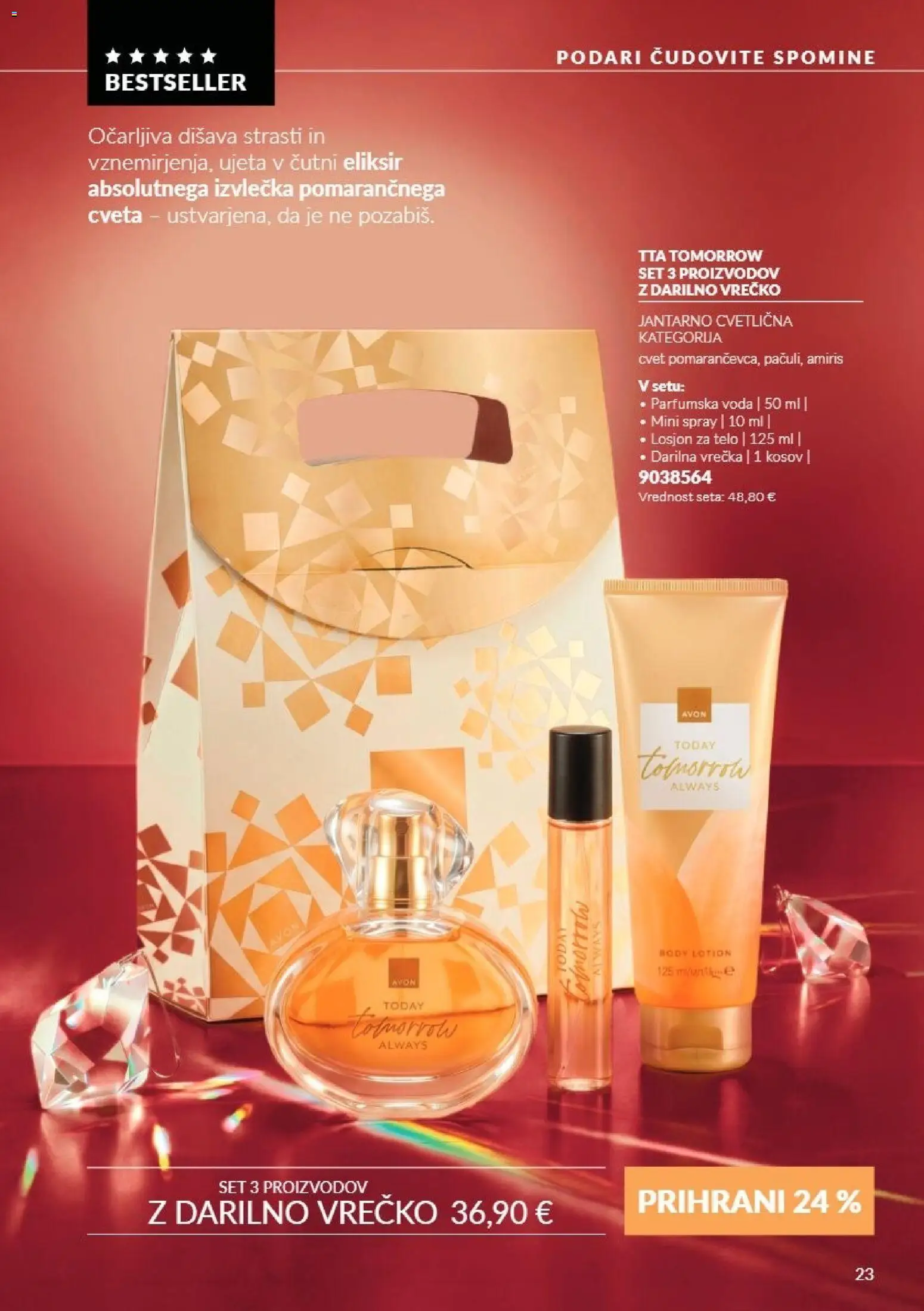 Novi Avon katalog ponudbe – veljaven od 01.11.2026 | Stran: 23 | Izdelki: Disava, Voda, Parfumska voda
