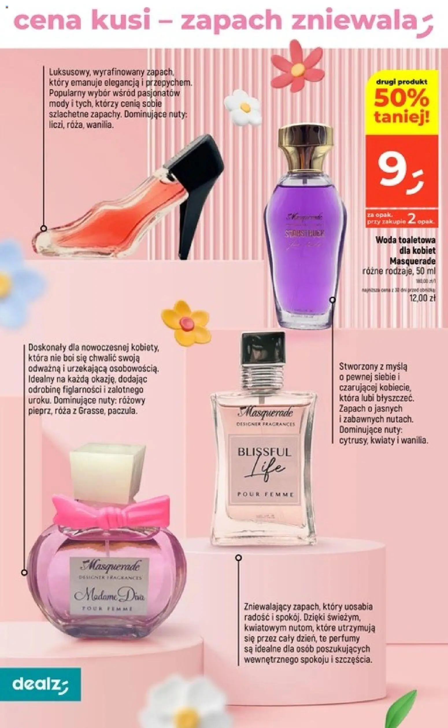 Dealz gazetka - Dzień Mamy od 21.05.2026 | Strona: 8 | Produkty: Perfumy, Zapach, Kwiaty, Woda