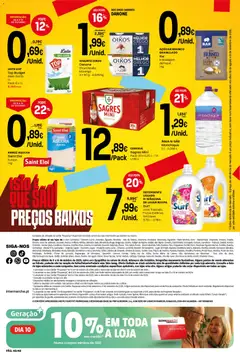 Pré-visualização Intermarché folheto válido de 08/10/2026 | Página: 48 | Produtos: Top, Iogurte, Arroz, Açúcar