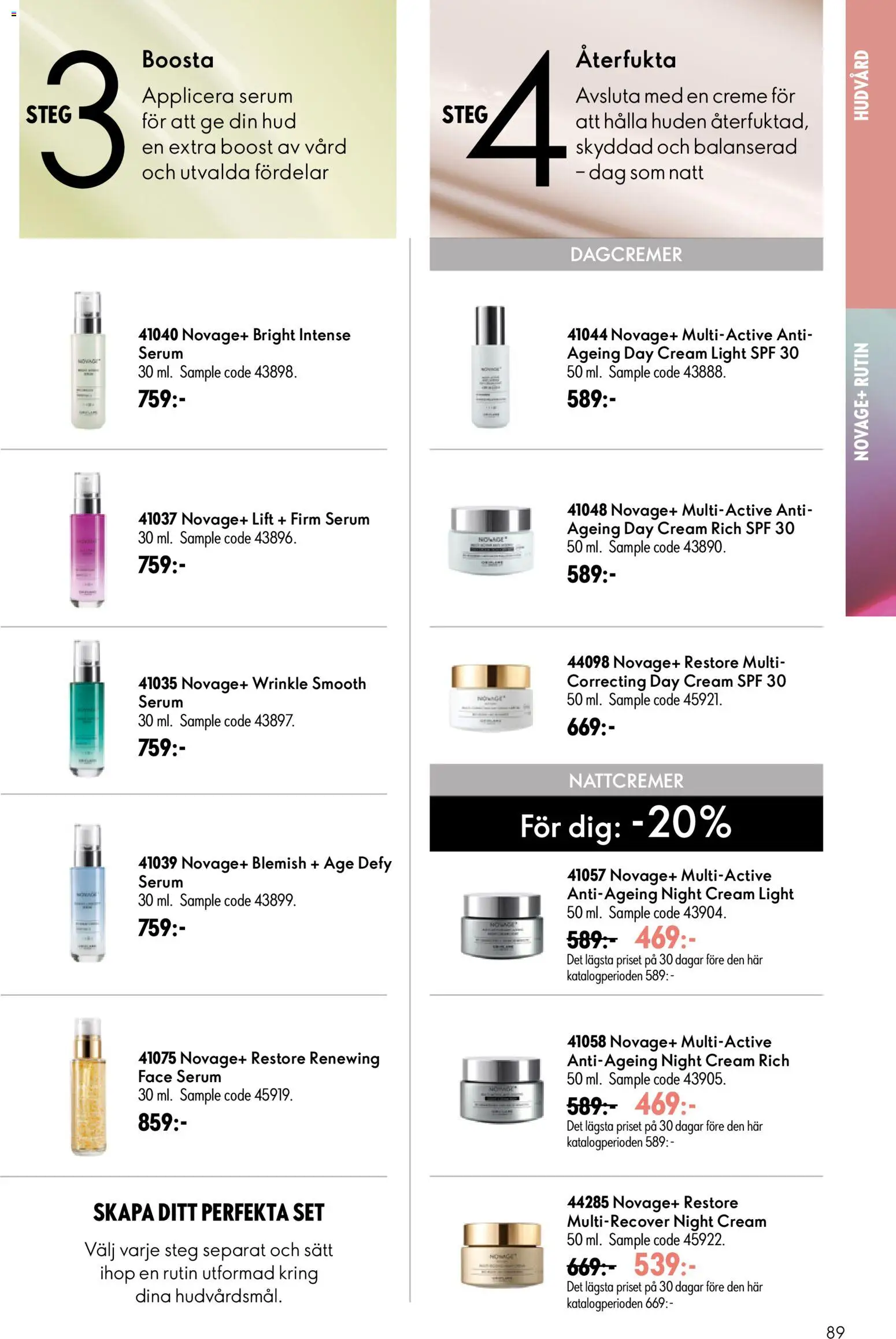 Oriflame reklamblad aktuell från 05/08/2026 | Sida: 89