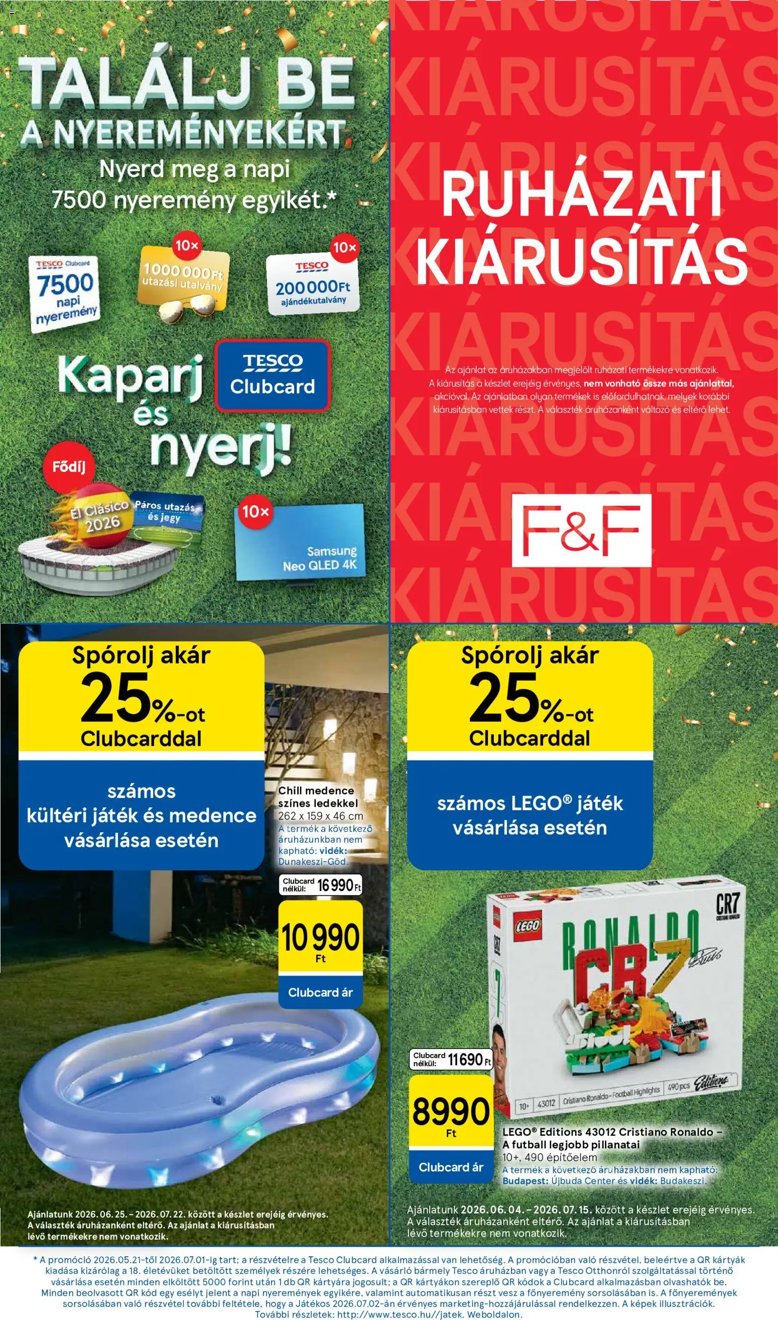 Tesco akciós ujság - amely érvényes a következő dátumtól: 25.06.2026 | Oldal: 16