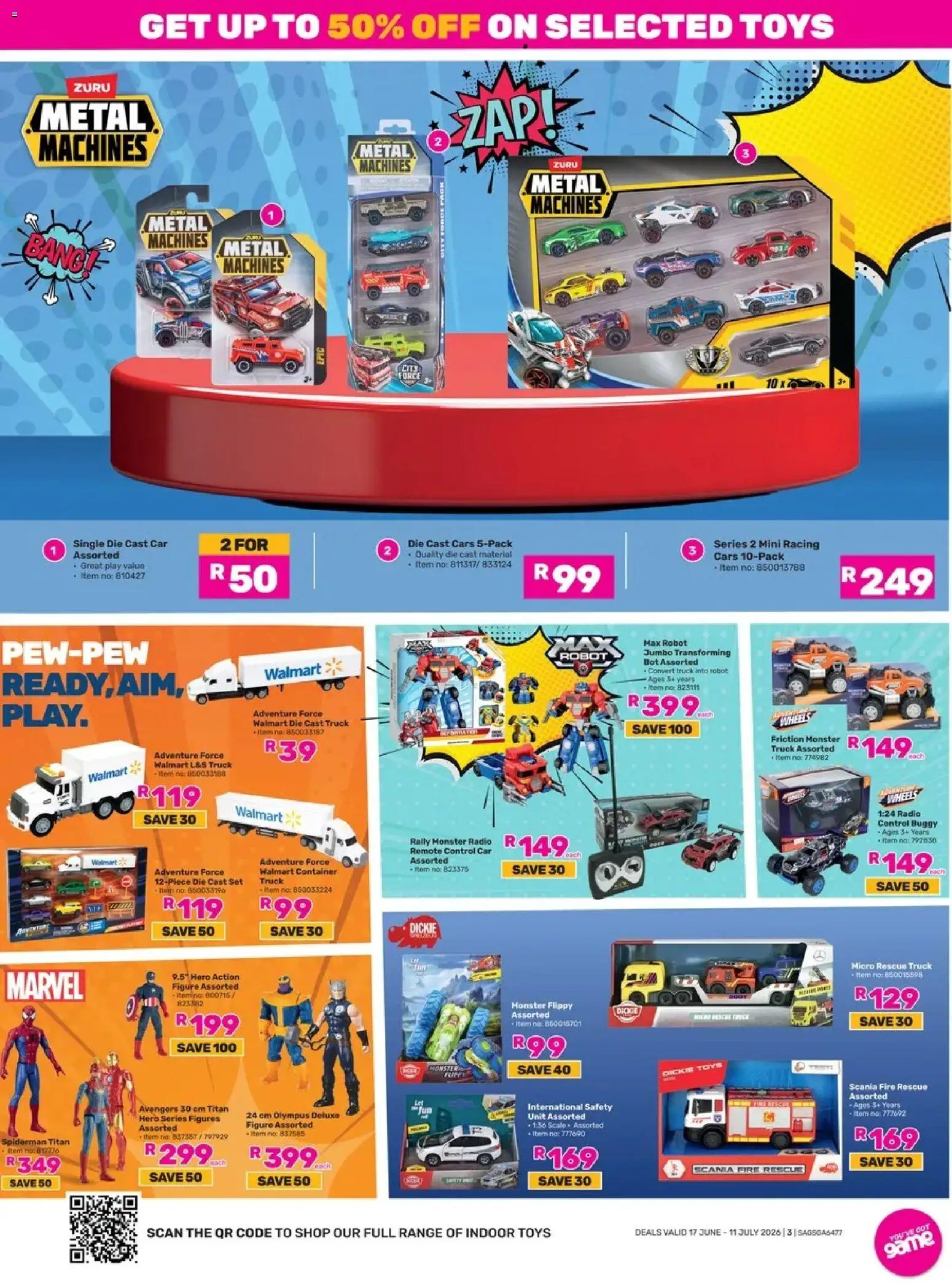 New Game catalogue – valid from 17.06.2026 | Page: 3 | Products: Radio, Scale, Toys, Remote