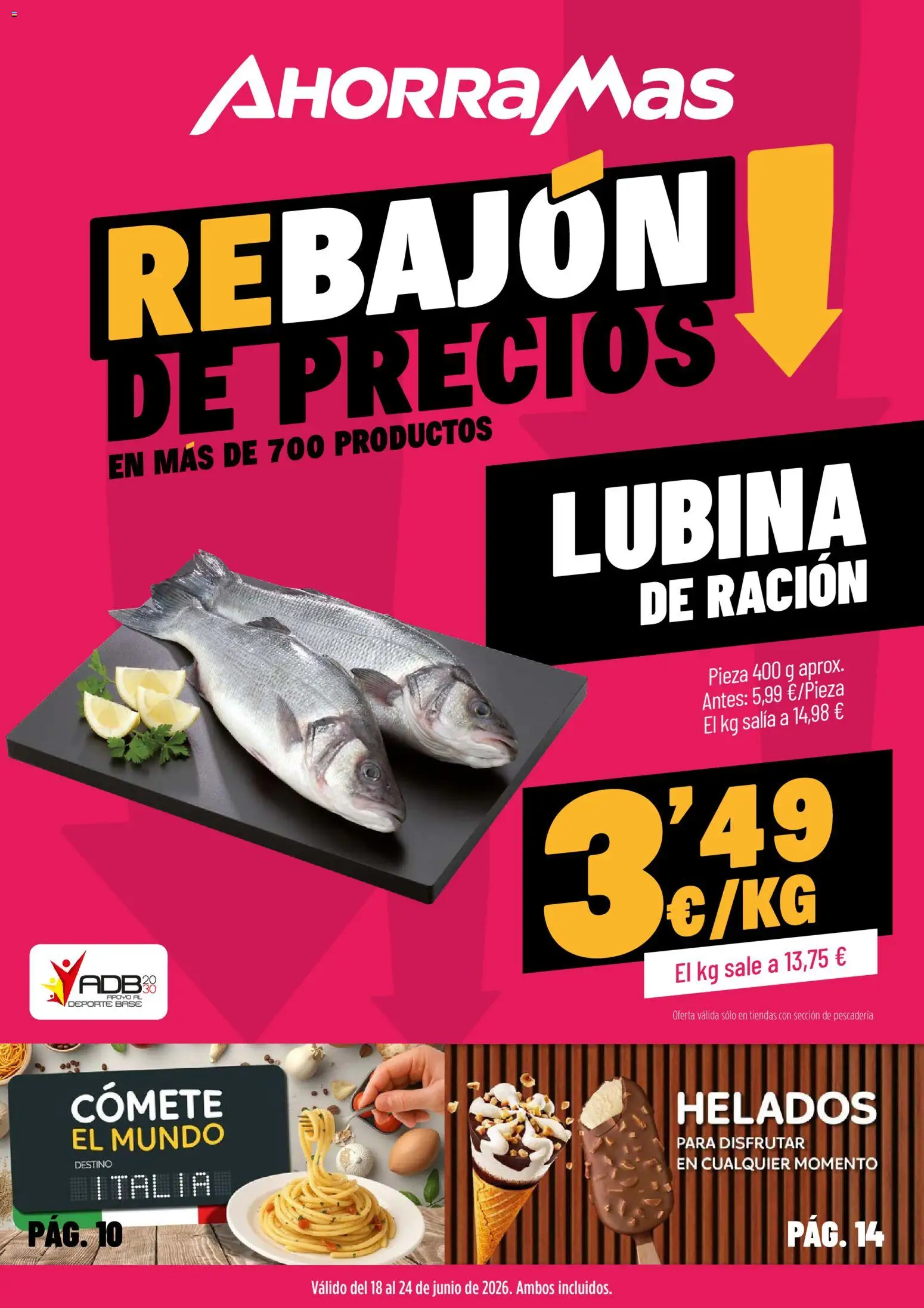 AhorraMas folleto │ válido desde el 18.06.2026 | Página: 1