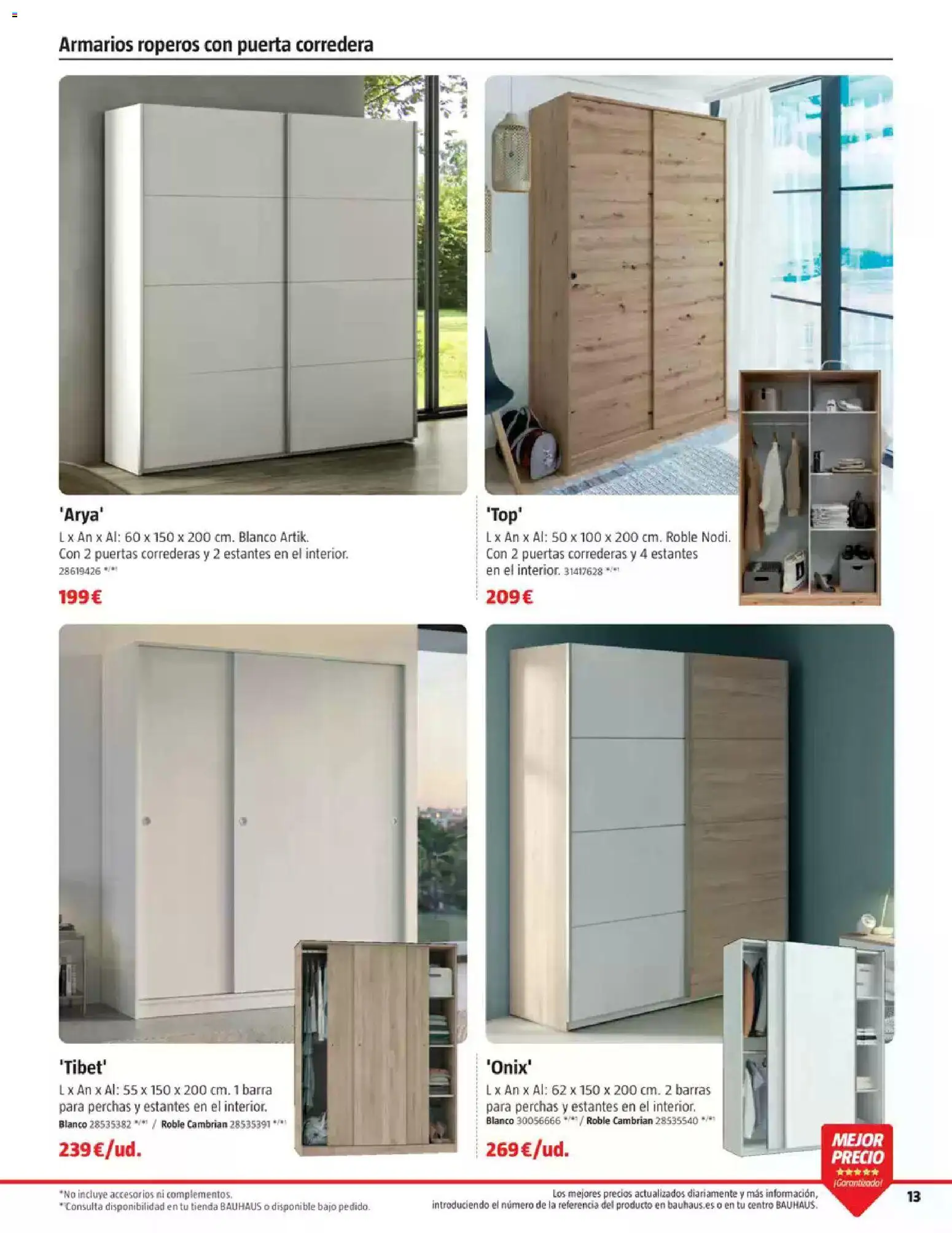 Bauhaus Ordenación │ válido desde el 18/08/2026 | Página: 13 | Productos: Puertas