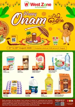 Preview of Westzone Supermarket offers valid from 21 Aug, 2026
