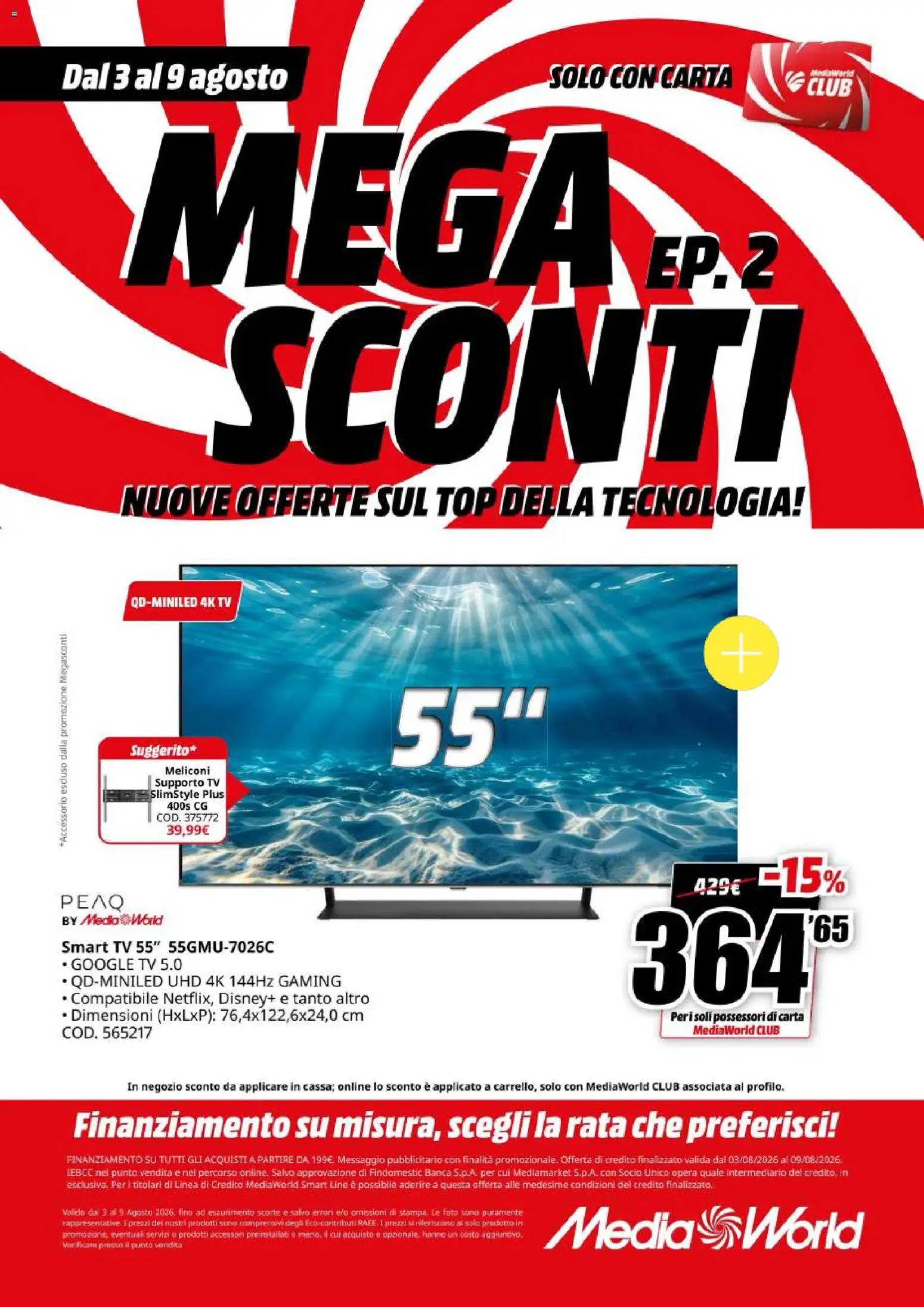 Volantino Media World del 03/08/2026 | Pagina: 35