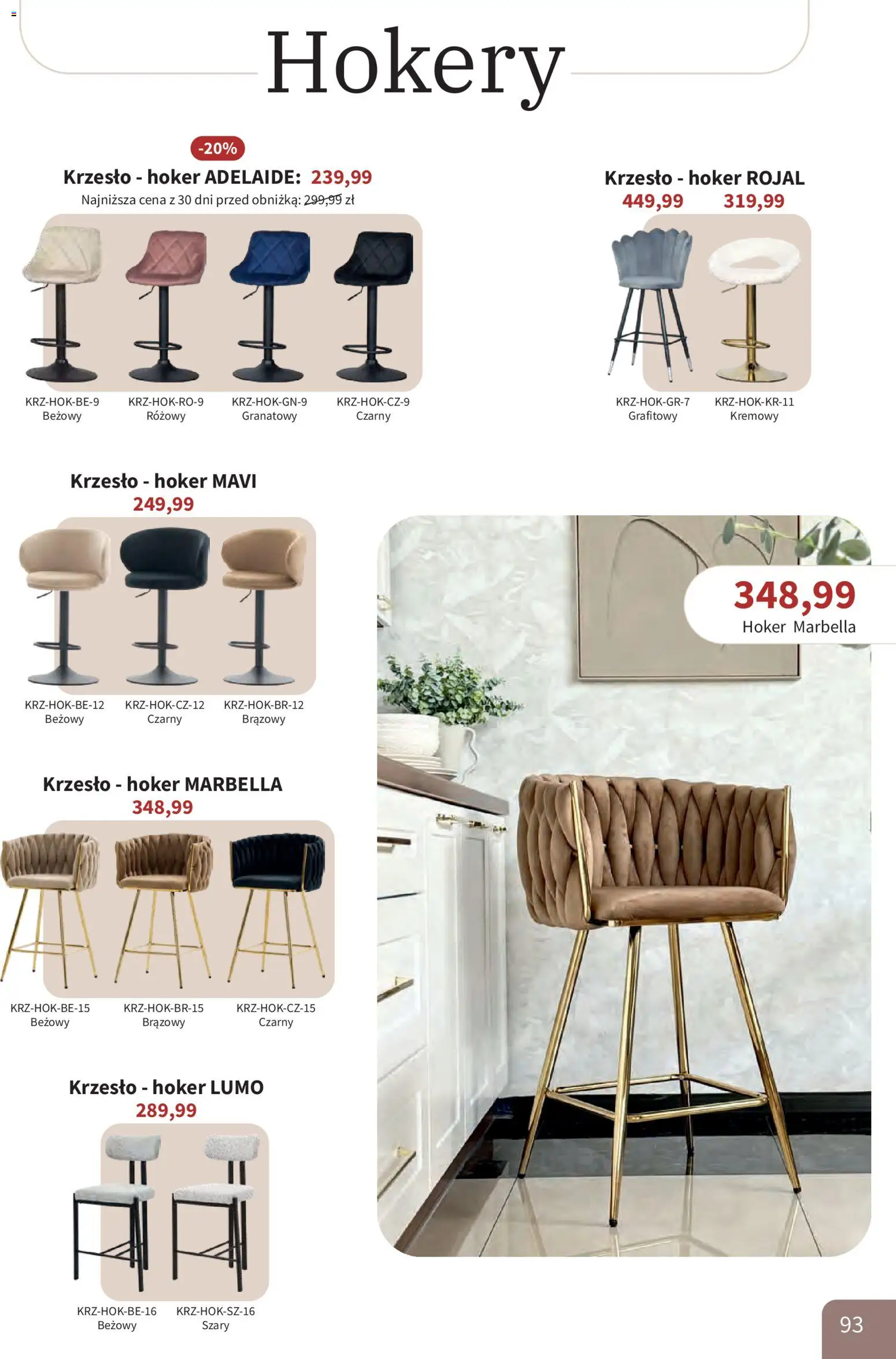 Bodzio Katalog od 01.10.2026 | Strona: 93 | Produkty: Krzesło