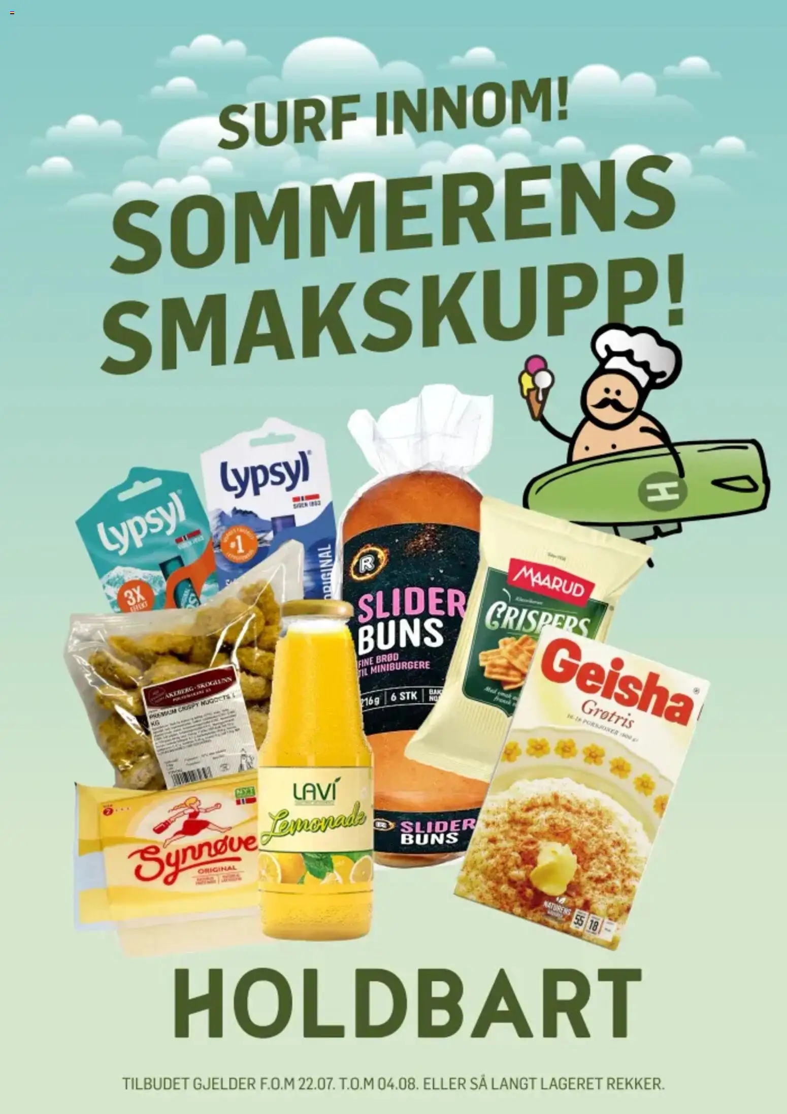{H1} | Side: 1 | Produkter: Brød, Grøtris