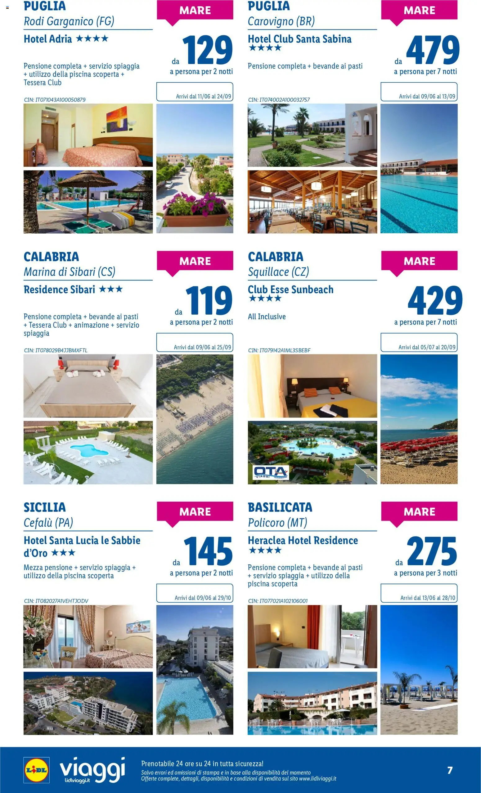 Volantino Lidl del 01.06.2026 | Pagina: 7 | Prodotti: Piscina, The, Stampa