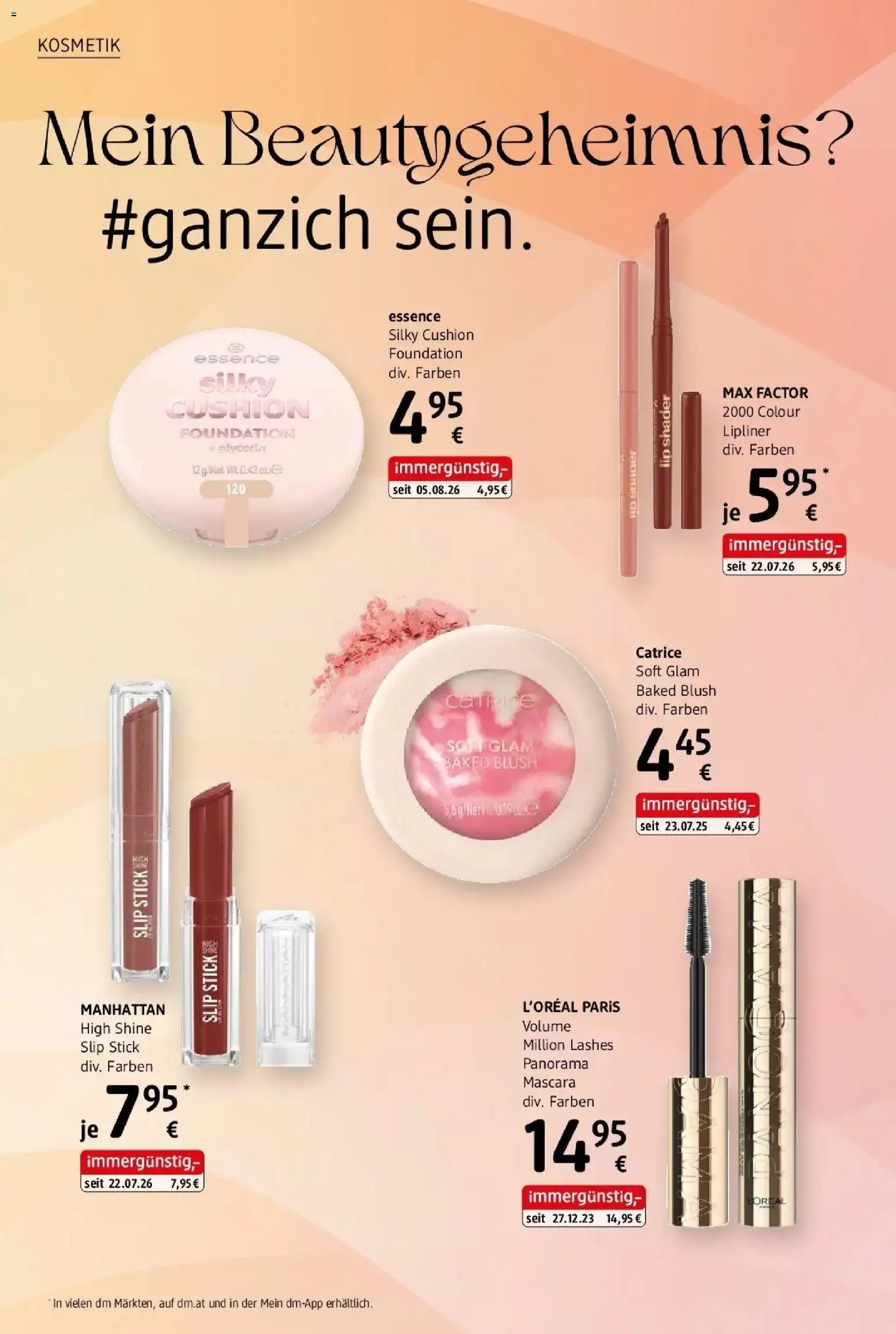 dm drogerie markt Flugblatt  / 2026 von 08.10.2026 - Aktuelle Angebote | Seite: 16 | Produkte: Slip
