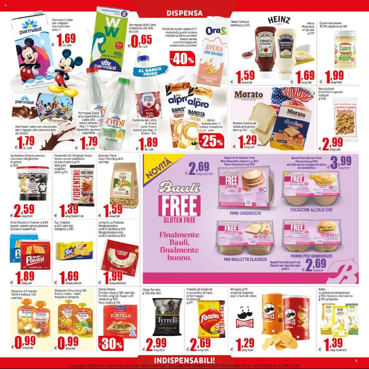 Volantino Elite Supermercati del 16/10/2026 | Pagina: 7