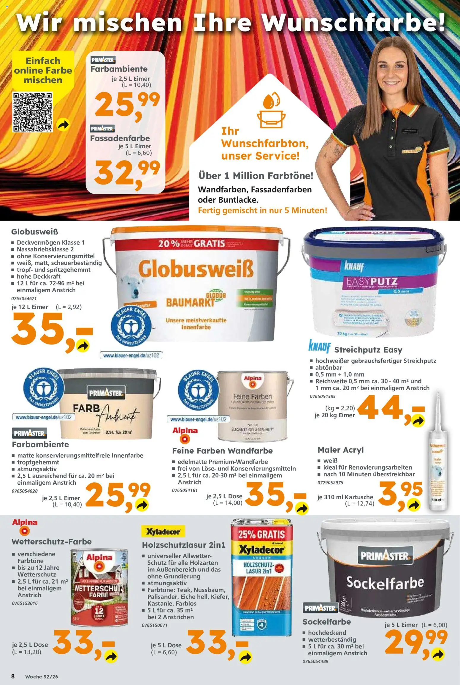 Globus Baumarkt Prospekt – gültig ab 03.08.2026 | Seite: 8