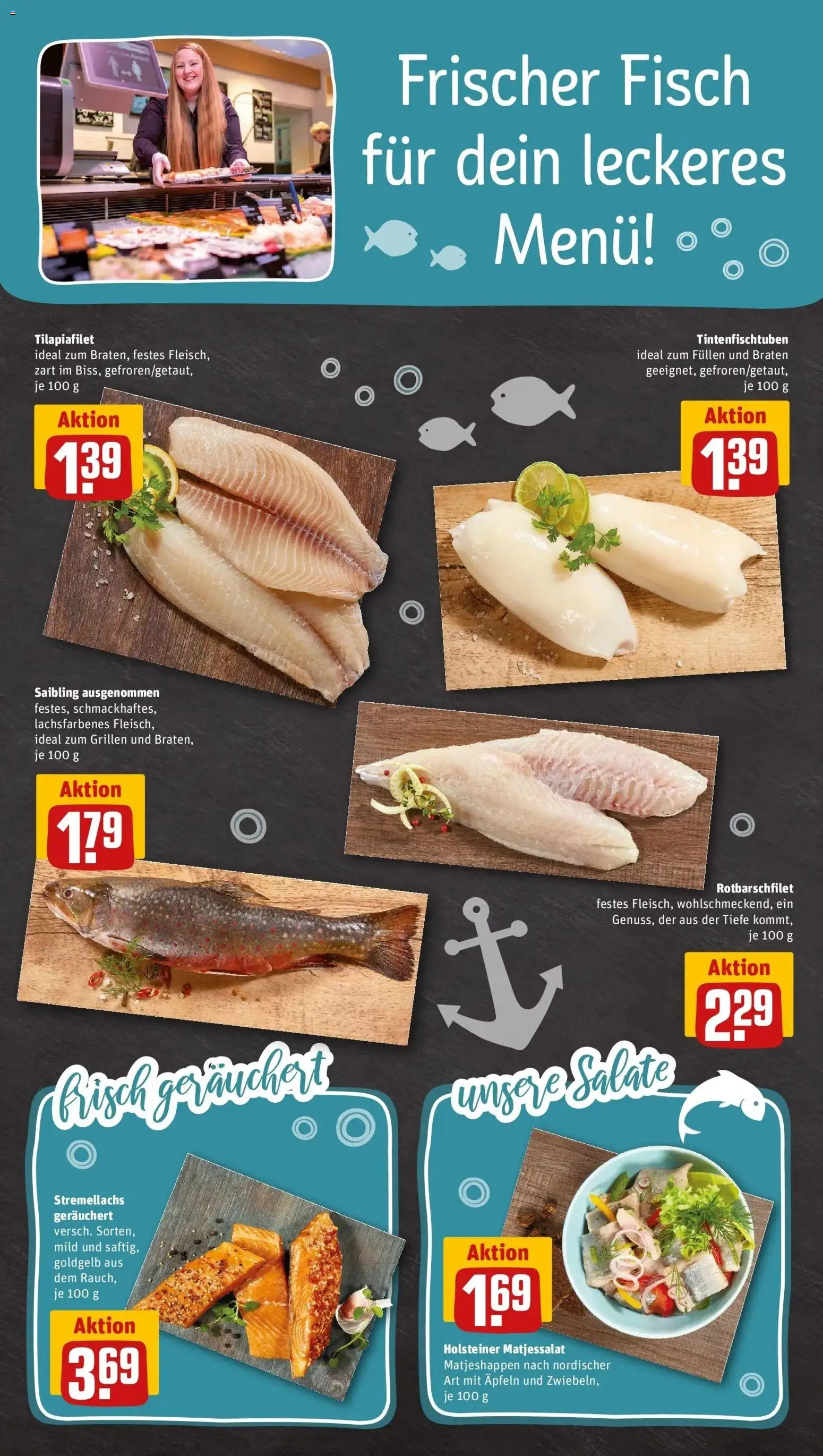 REWE Prospekt ab 19.10.2026 zum Blättern » Angebote | Seite: 34 | Produkte: Fisch