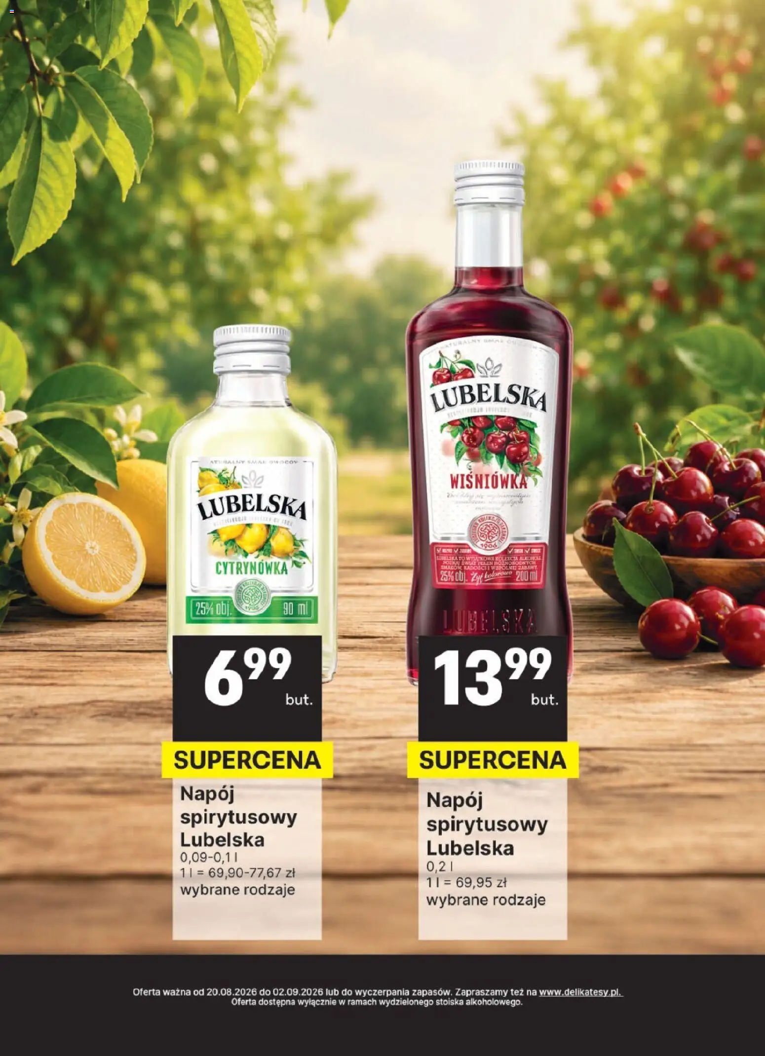 Delikatesy Centrum gazetka - DeliBarek od 20.08.2026 | Strona: 19 | Produkty: Wiśniówka