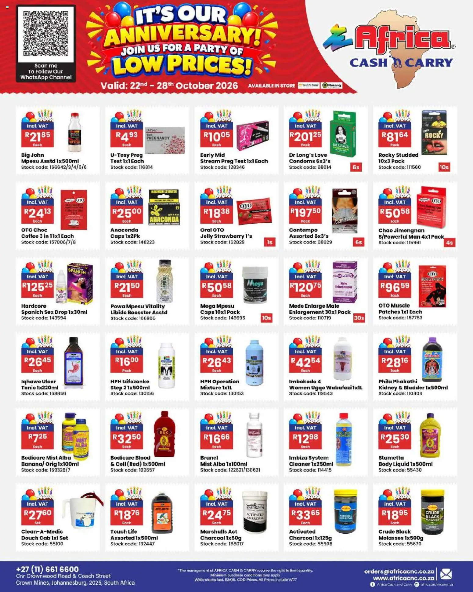 New Africa Cash & Carry catalogue – valid from 22/10/2026 | Page: 19