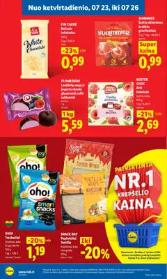 LIDL leidinys galioja nuo 2026.07.20 | Puslapis: 42 | Prekių: Vynuogės