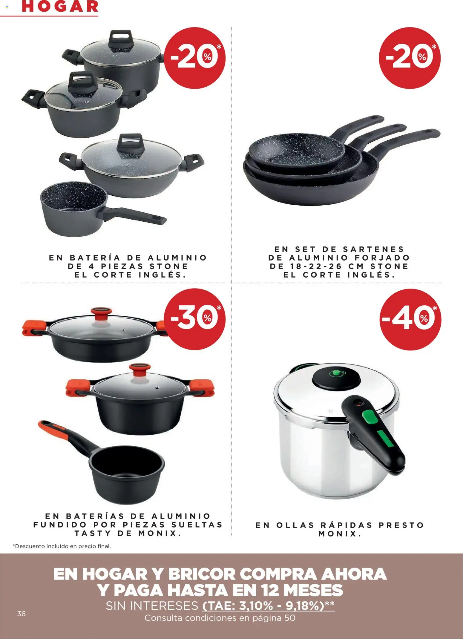 Hipercor catálogo │ válido desde el 16/07/2026 | Página: 36 | Productos: Batería