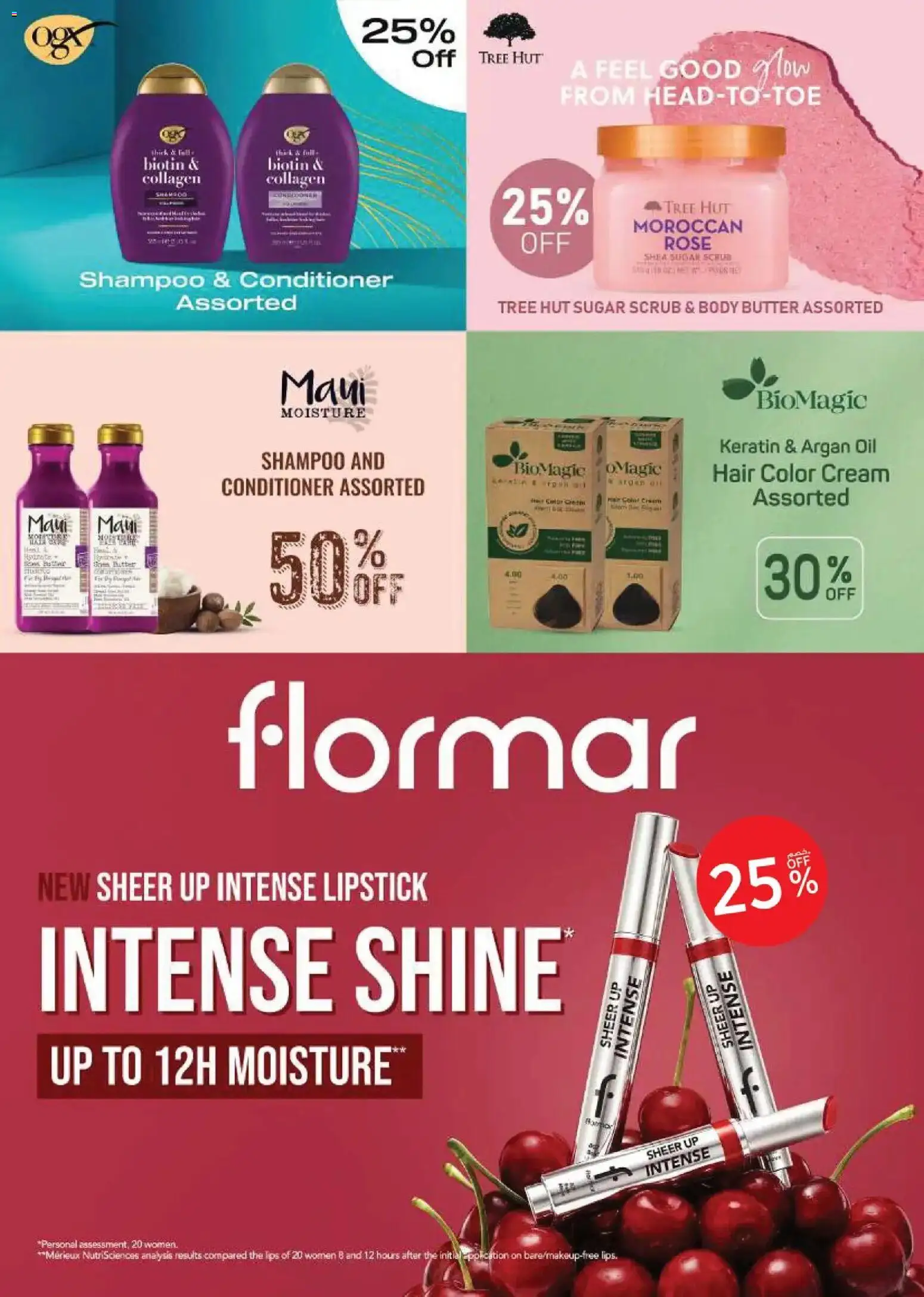 {H1} | Page: 6 | Products: Scrub, Body butter, Sugar, Hair color