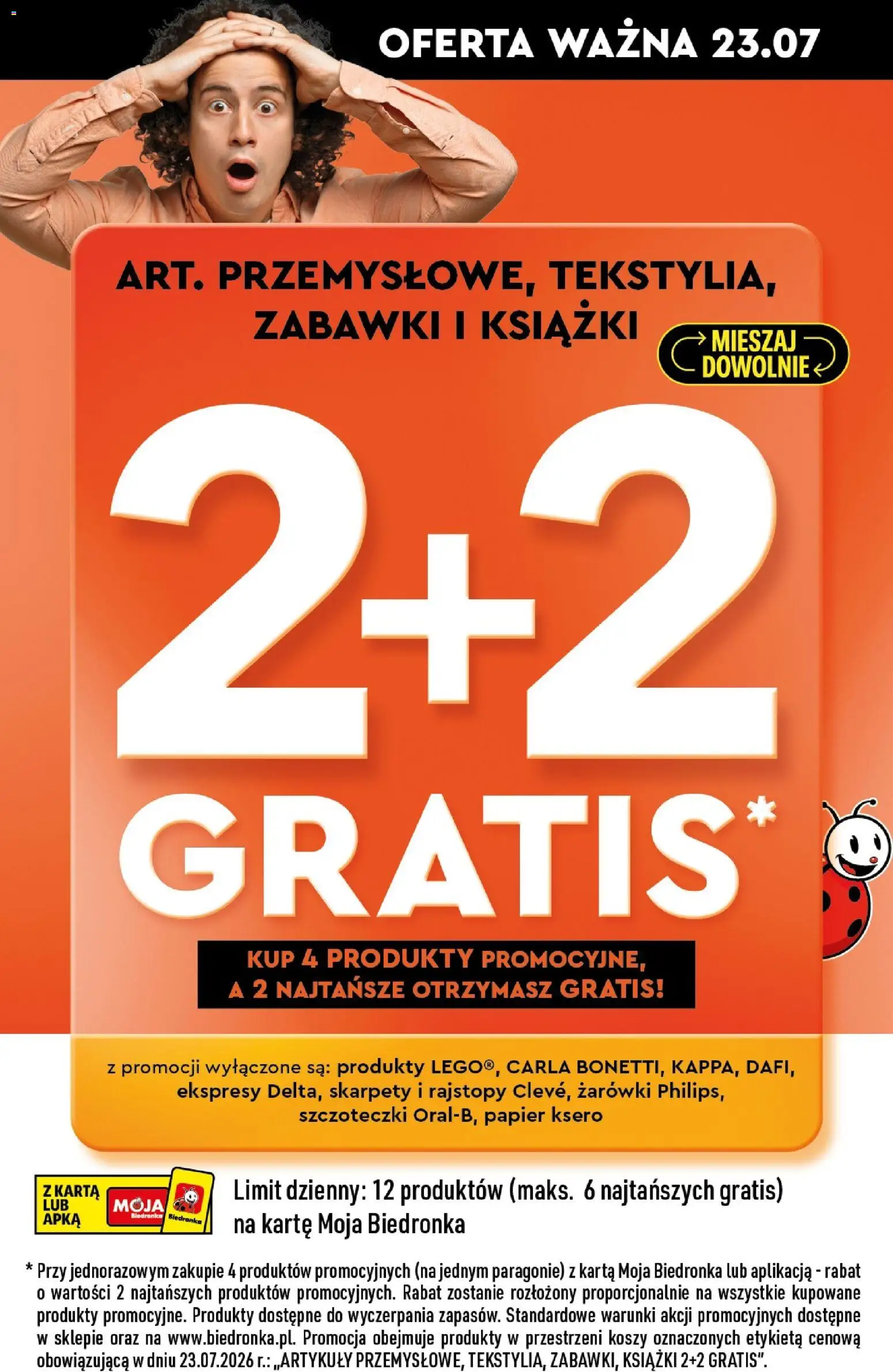 Biedronka Polsko leták - Codziennie niskie ceny od 23.07.2026 | Strana: 35