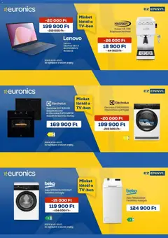 Euronics akciós újság - amely érvényes a következő dátumtól: 2026.10.01.