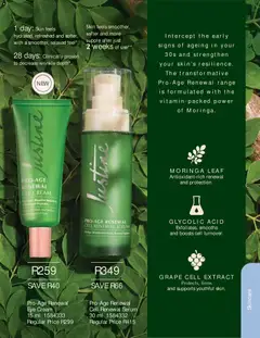 Justine specials catalogue – valid from 01/08/2026 | Page: 40 | Products: Serum, Cream, Eye cream