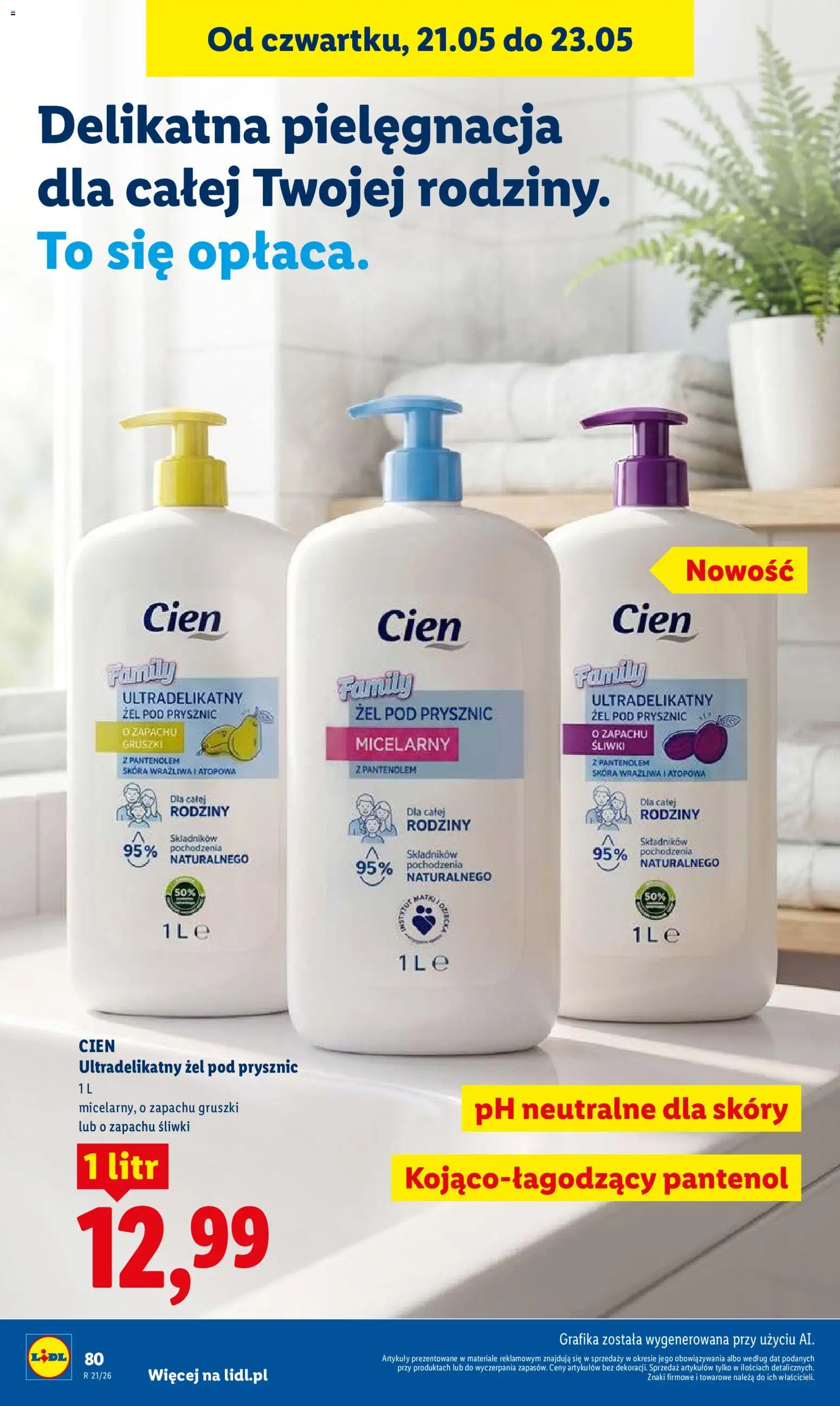 Lidl Polsko leták od 21.05.2026 | Strana: 88 | Produkty: Cien