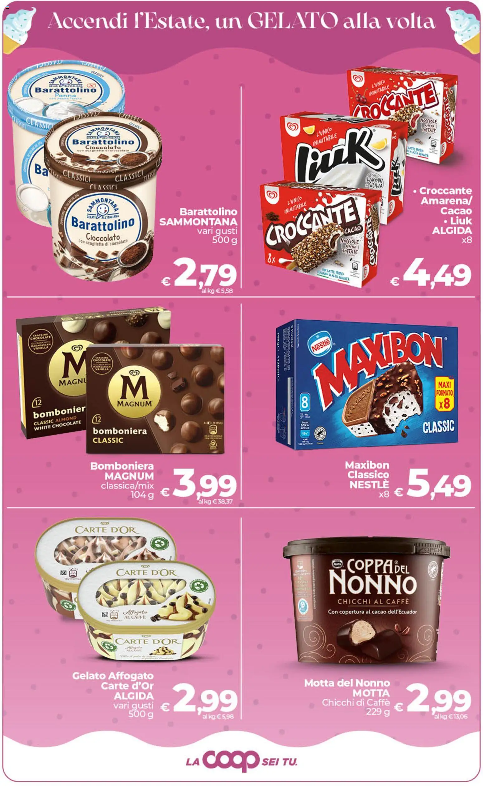 Volantino COOP del 19.05.2026 | Pagina: 23 | Prodotti: Caffè, Panna, Latte, Cacao