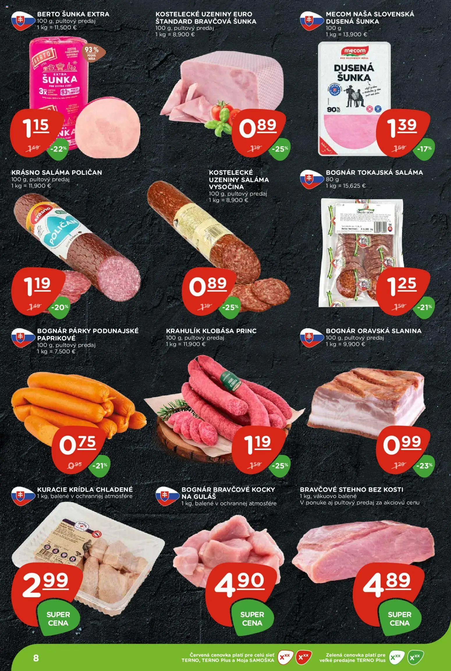 Nové Terno akcie – leták je platný od 23.07.2026 | Strana: 8