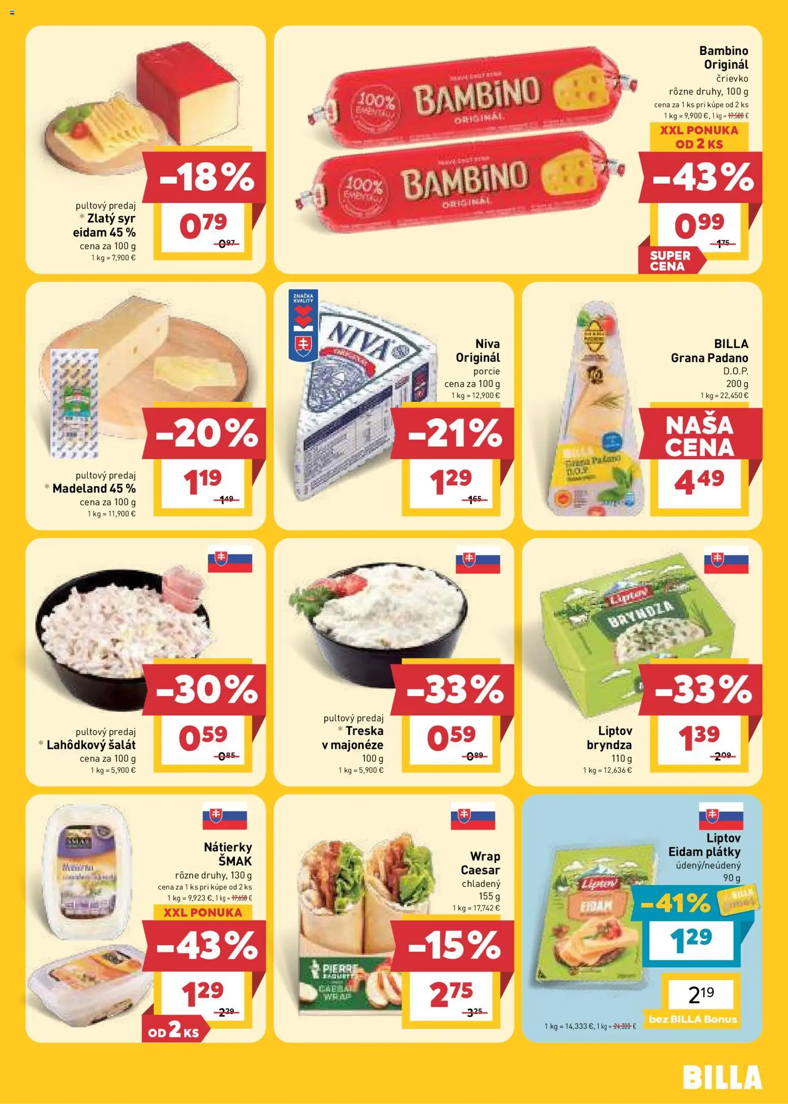Nové Billa akcie – leták je platný od 09.09.2026 | Strana: 9