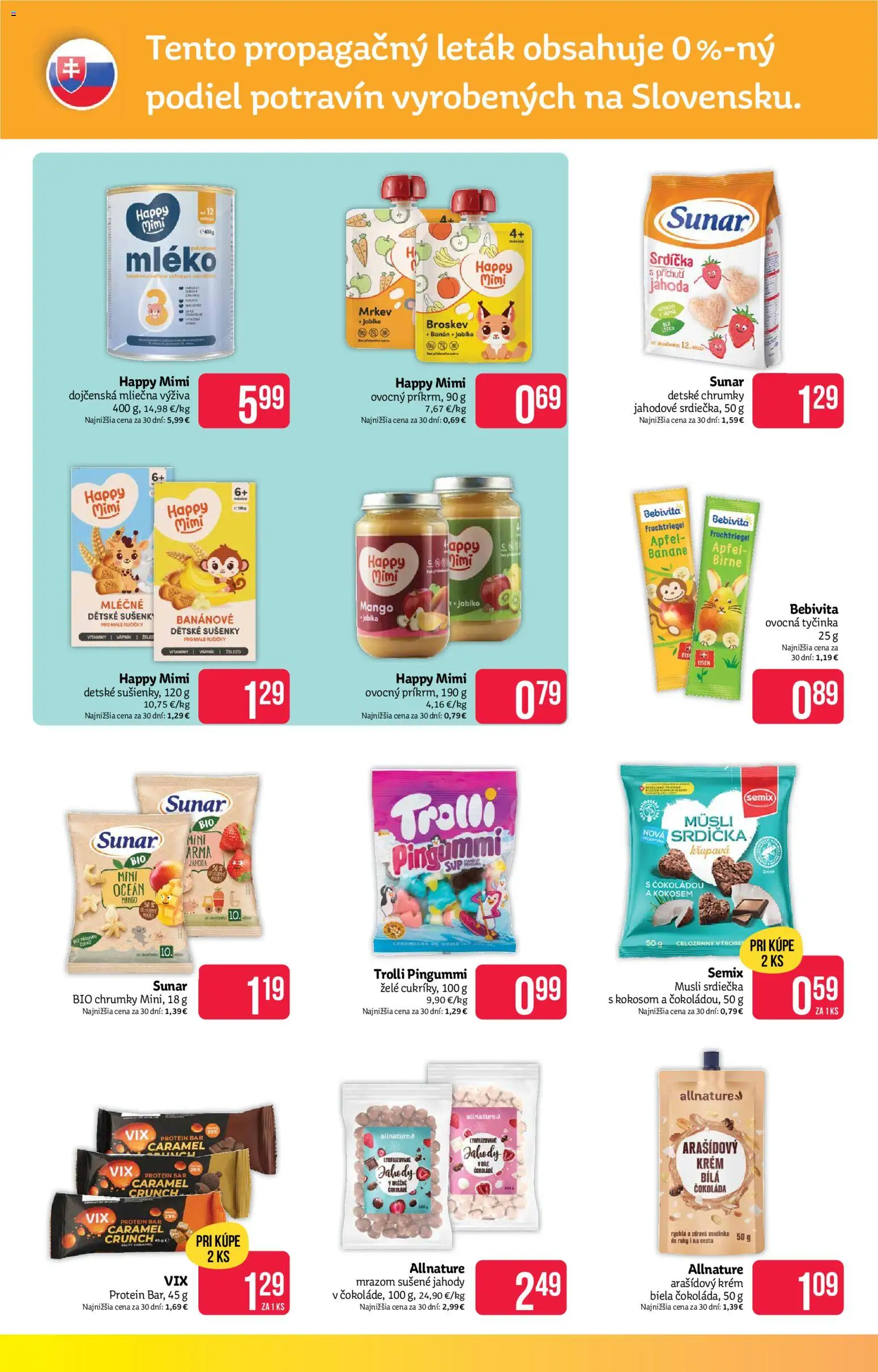Nové Teta drogerie akcie – leták je platný od 11.05.2026 | Strana: 12 | Produkty: Protein, Sunar, Krém, Mango