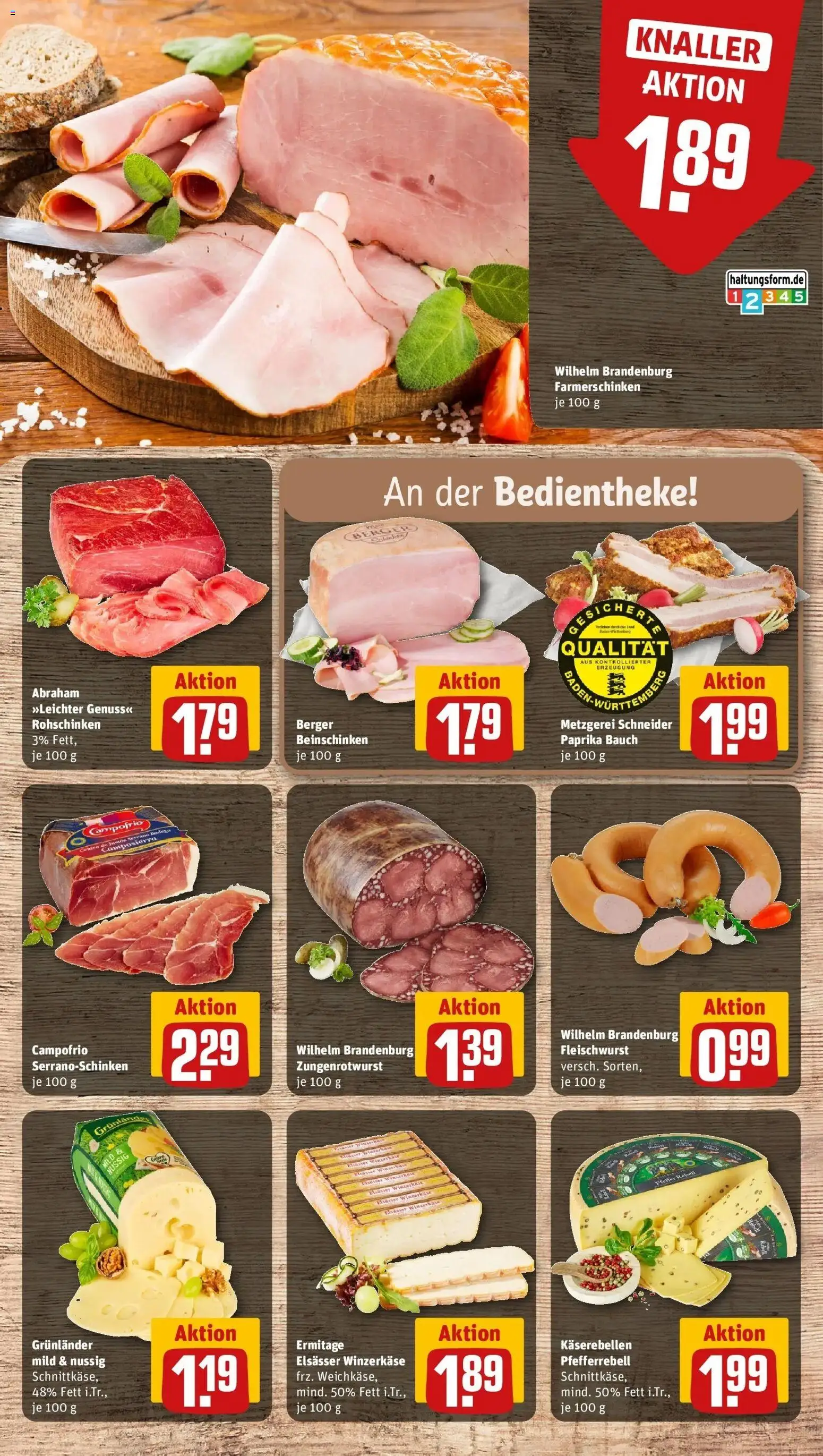 Rewe Prospekt Deizisau – gültig ab 13.07.2026 | Seite: 10 | Produkte: Paprika, Grunlander, Pfeffer