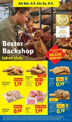 Náhled letáku Lidl Německo leták od 04.05.2026 | Strana: 17 | Produkty: Ciabatta