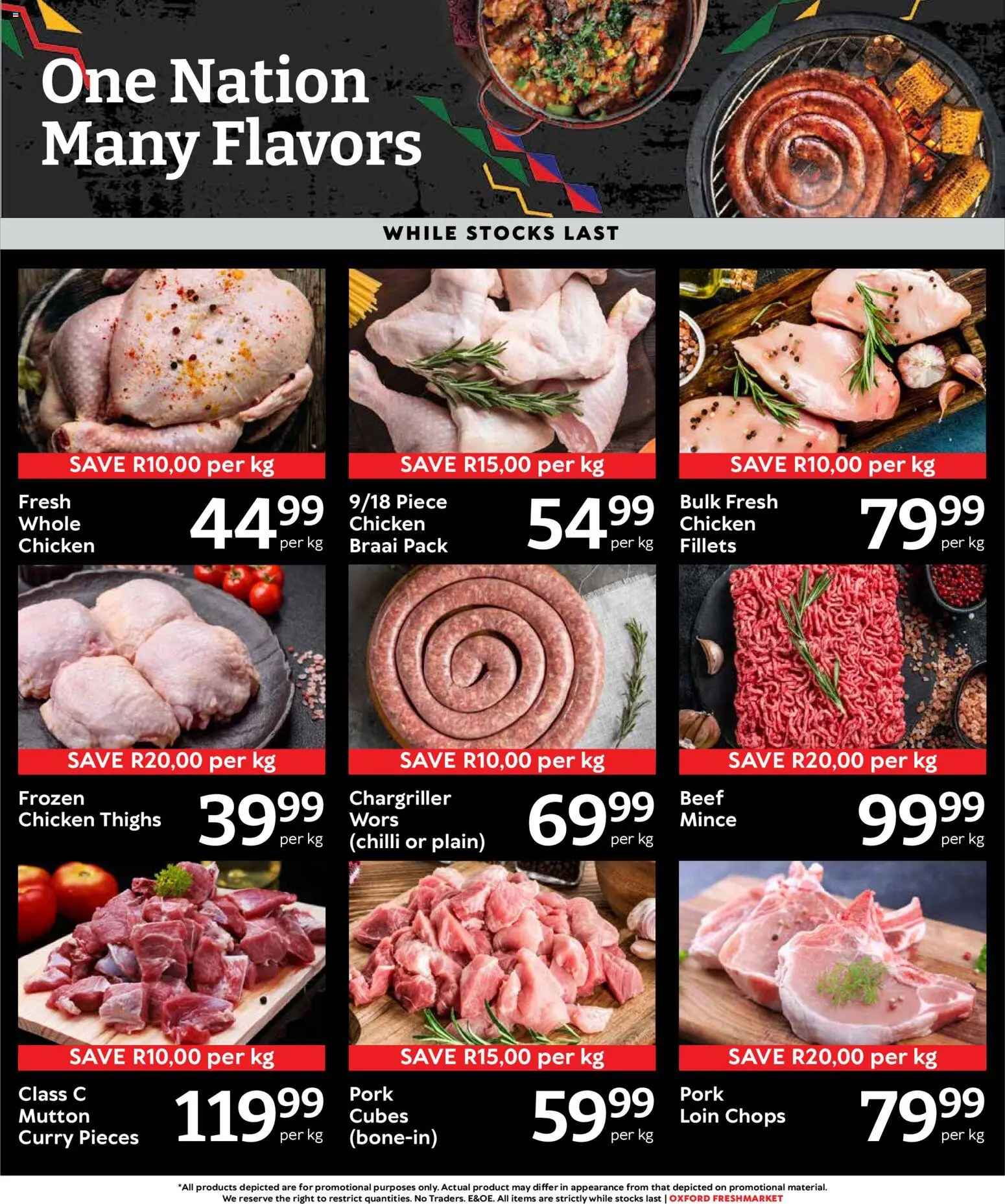 New Oxford Freshmarket catalogue – valid from 02/09/2026 | Page: 2 | Products: Frozen chicken, Pork, Beef, Chilli