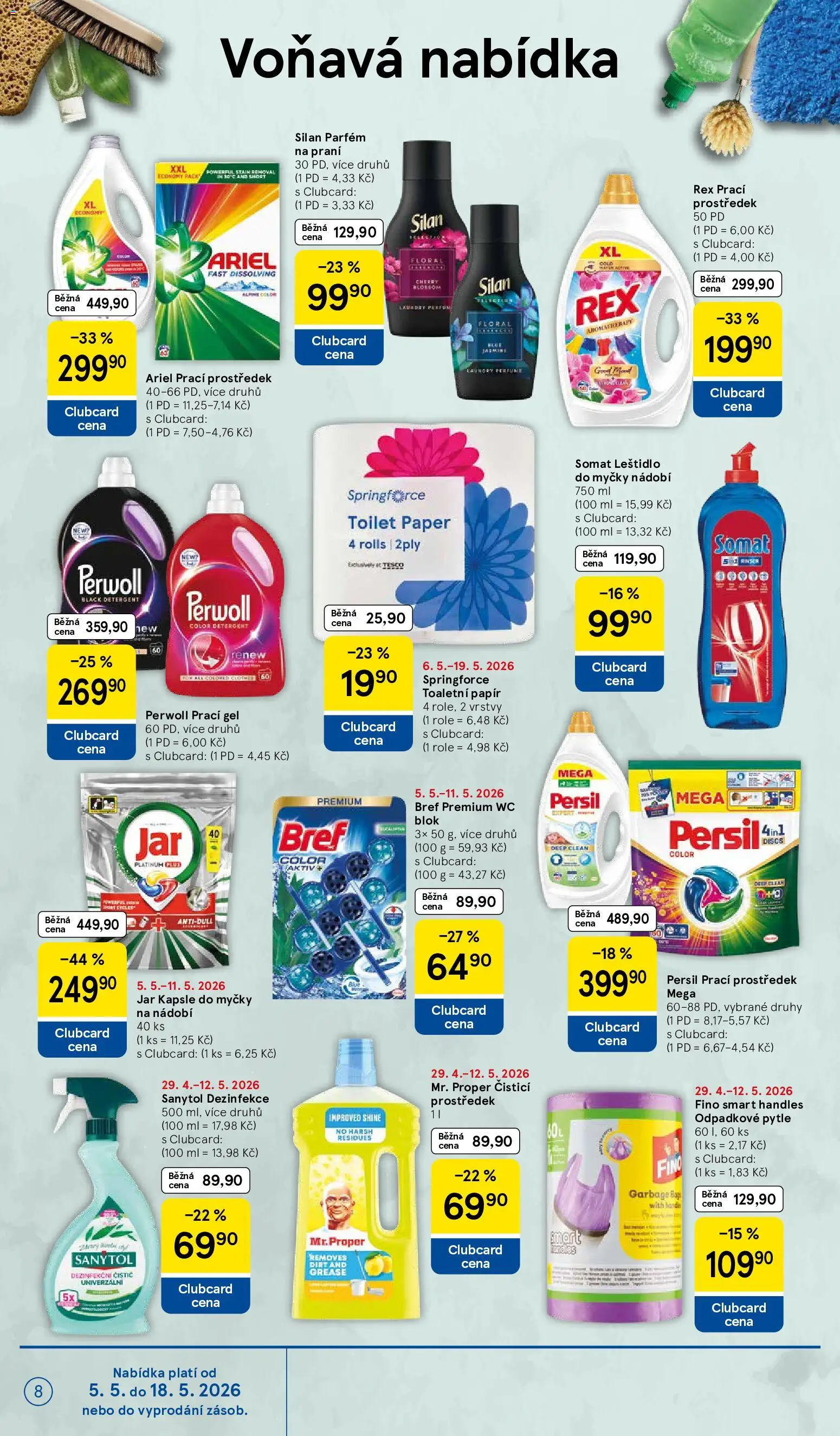 Tesco leták - Supermarket od 06.05.2026 | Strana: 8
