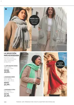 Vista previa Catálogo AVON campaña 10 válido desde el 01/10/2026 | Página: 134 | Productos: Bufanda