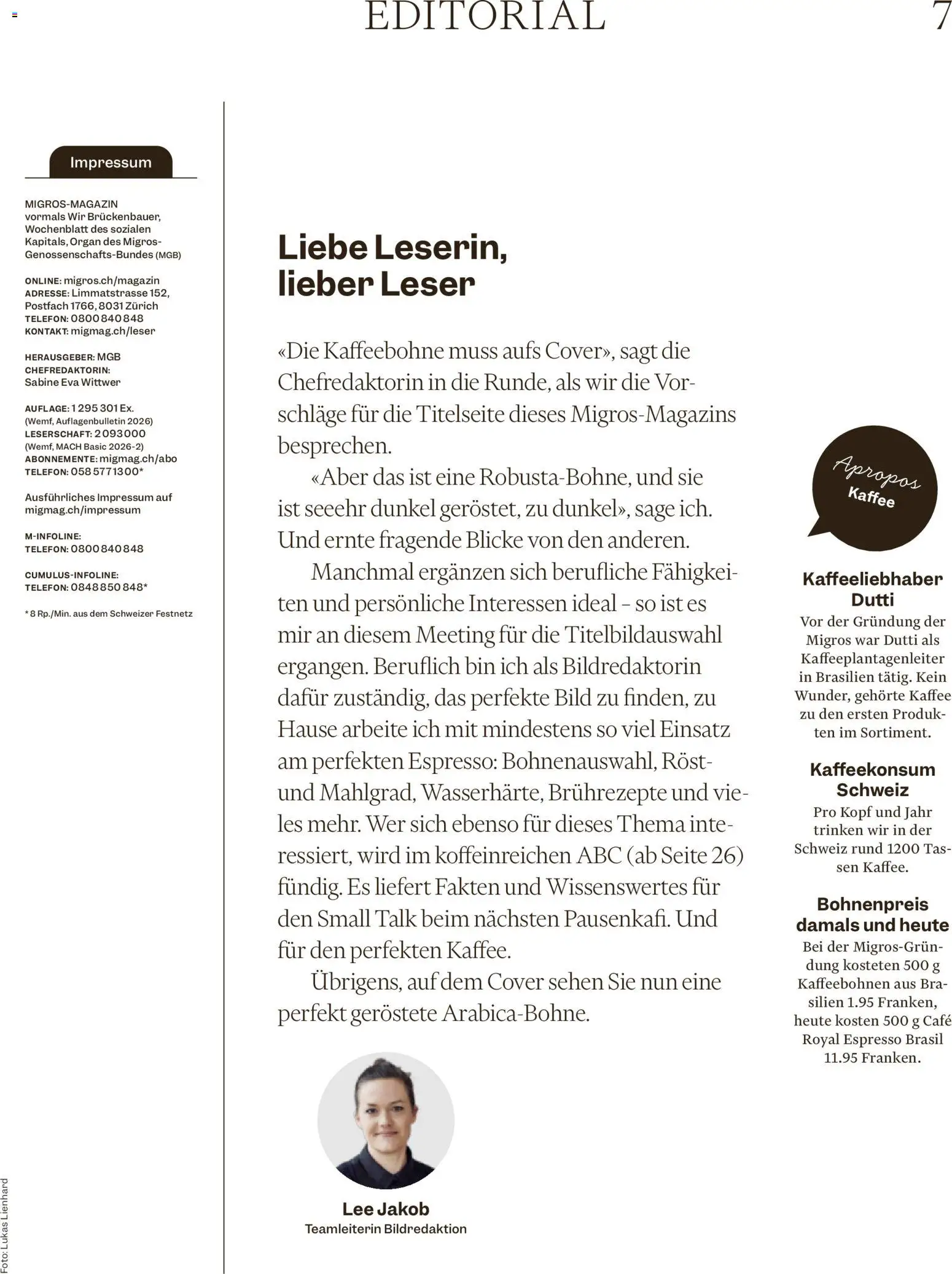 Migros aktionen Magazin – gültig ab 07.10.2026 | Seite: 7 | Produkte: Kaffee, Telefon, Sehen