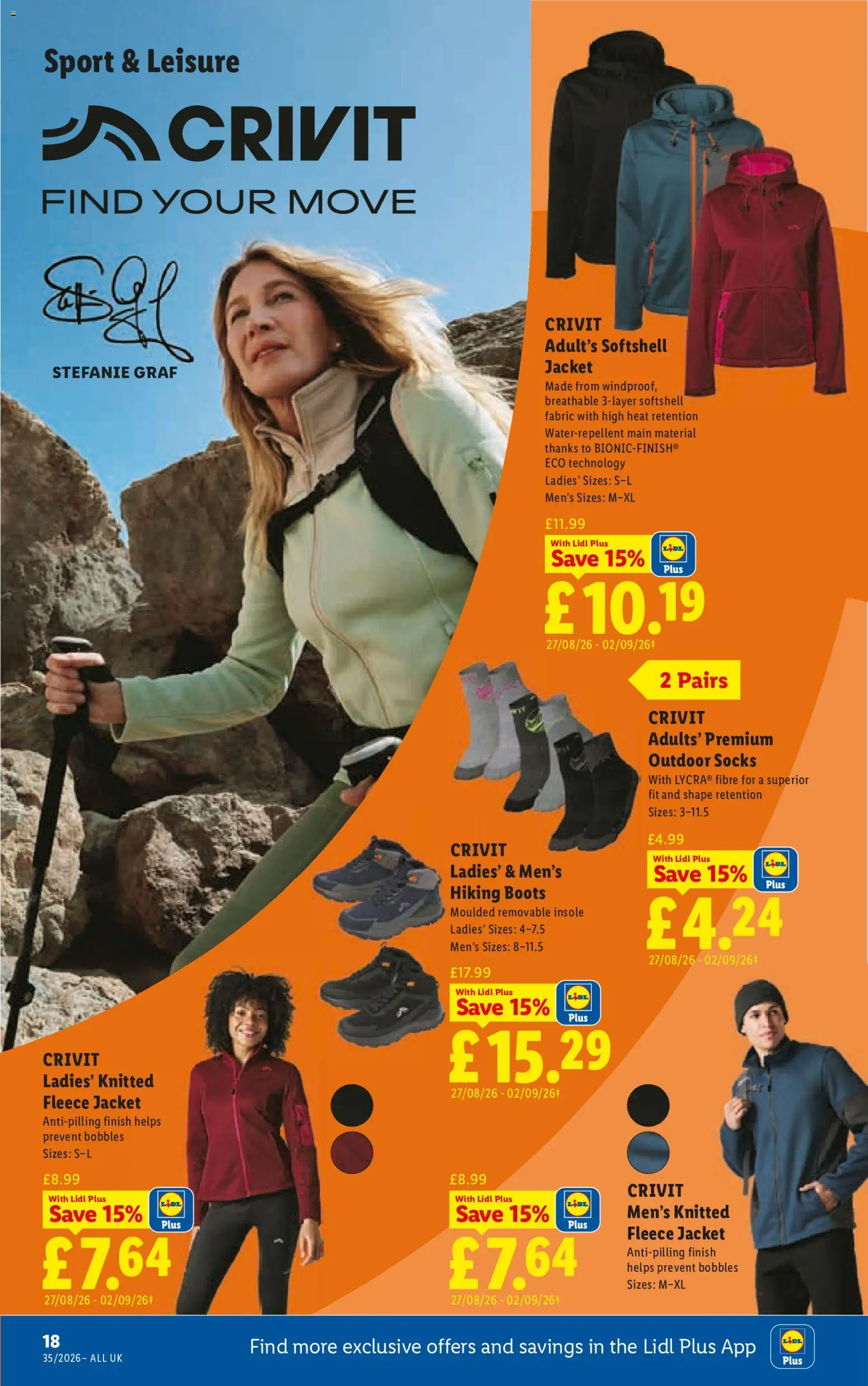 {H1} | Page: 20 | Products: Jacket, Socks, Boots