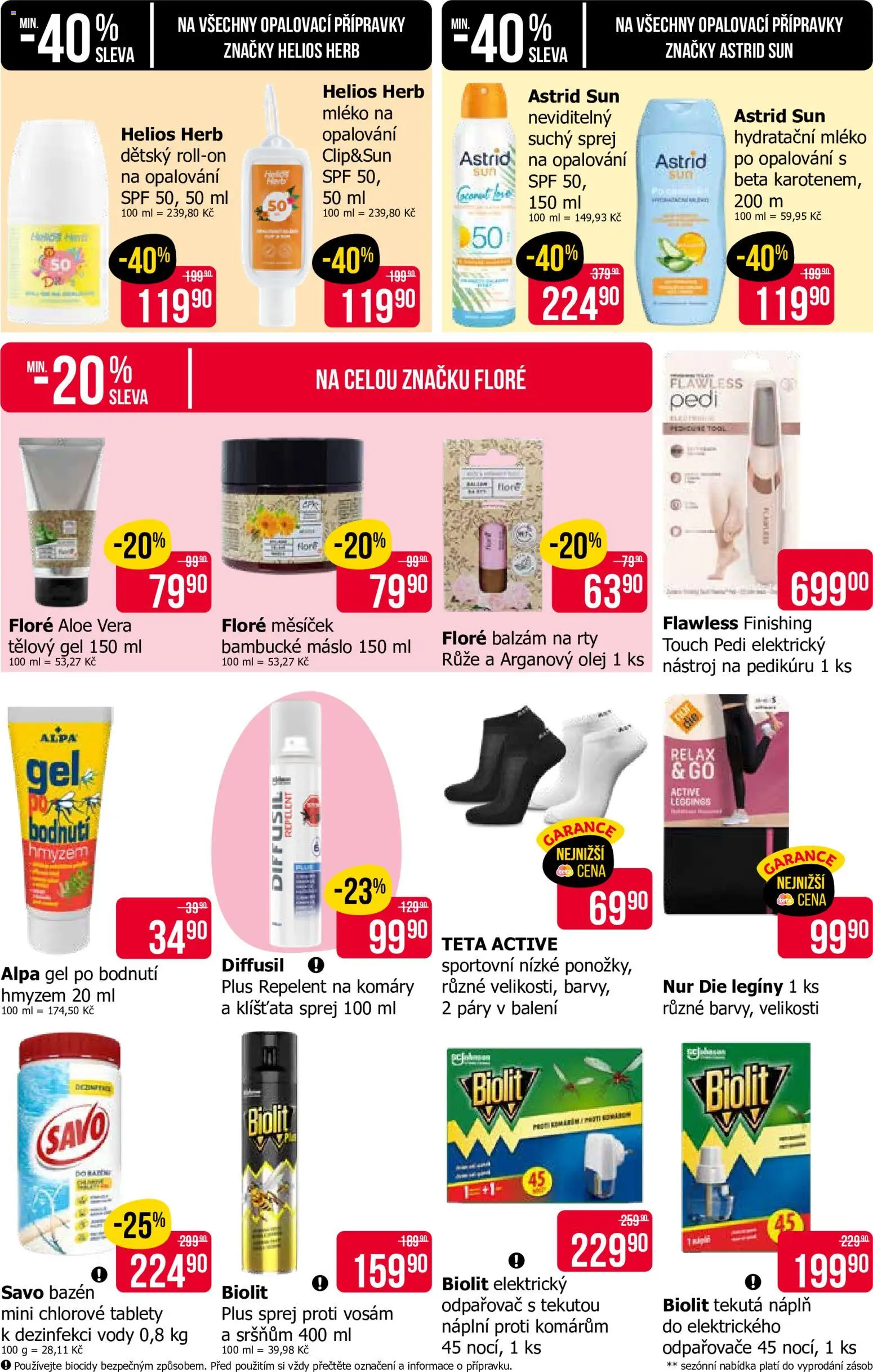 TETA Drogerie leták od 16.07.2026 | Strana: 9 | Produkty: Bambucké máslo, Legíny, Balzám na rty, Bazén