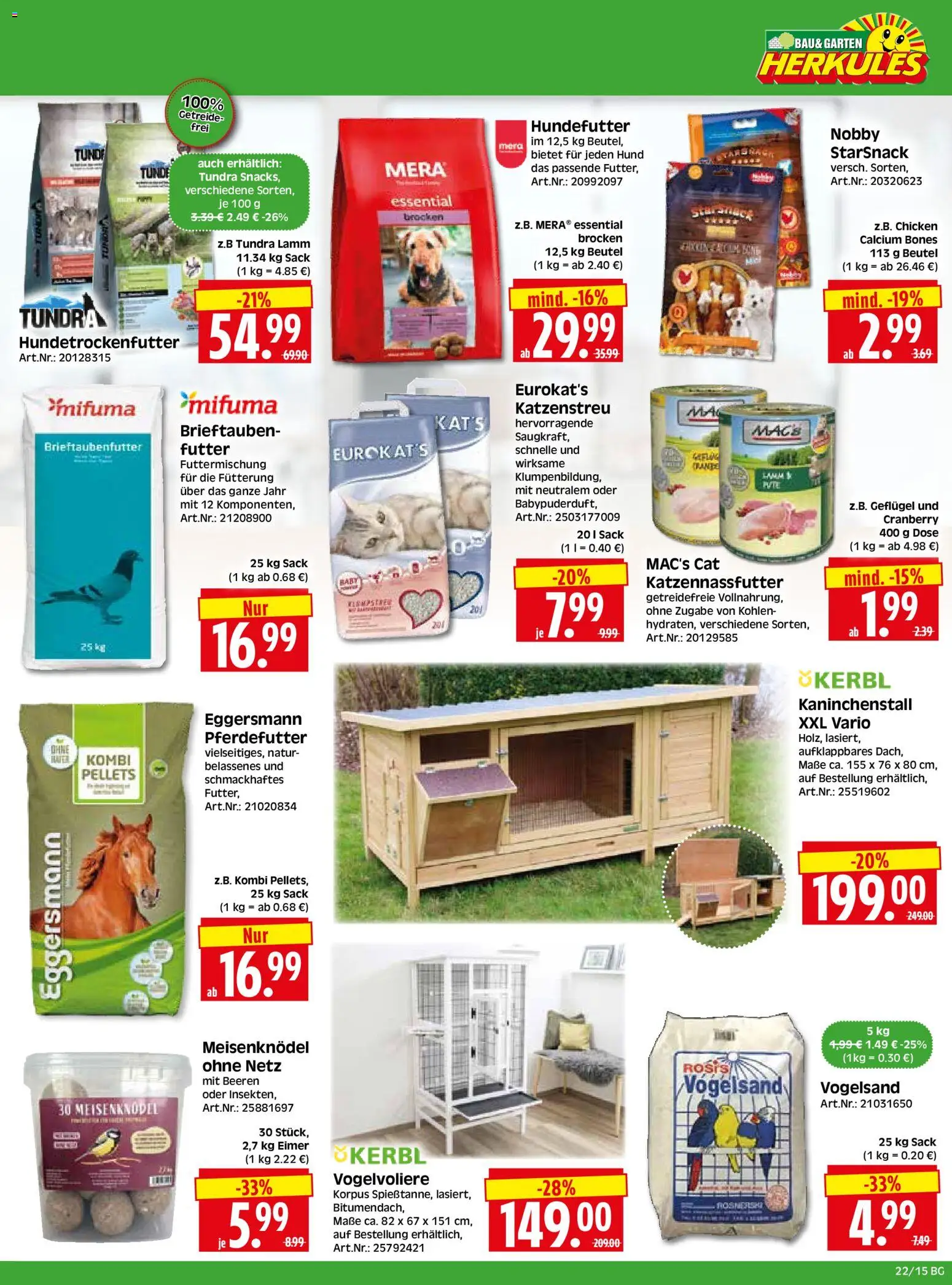 HERKULES Bau & Garten – gültig ab 26.05.2026 | Seite: 15