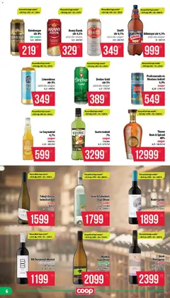 COOP - Mini & Abc & Szuper / Mecsek - amely érvényes a következő dátumtól: 2026.07.23. | Oldal: 6 | Termékek: Kisela pavlaka, Rum, Sör, Vörösbor