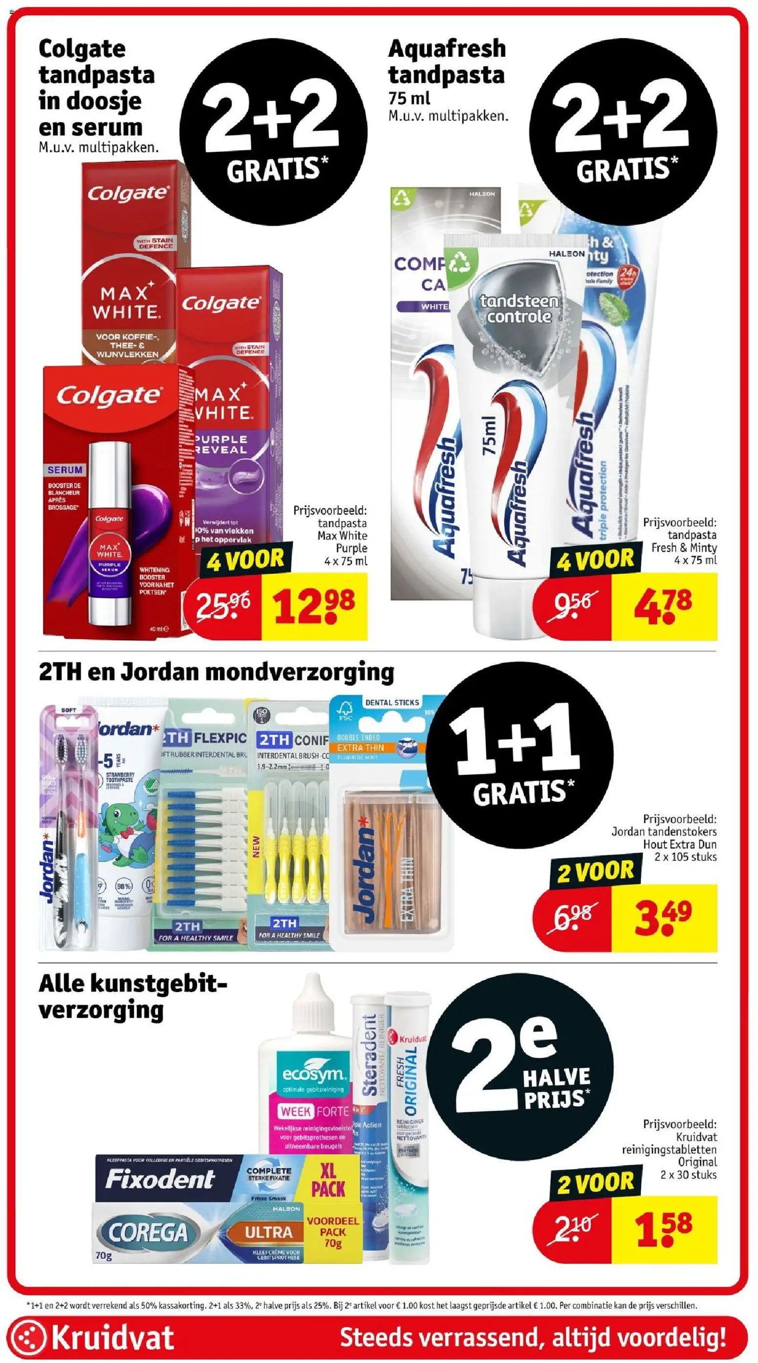 {H1} | Pagina: 47 | Producten: Tandpasta, Koffie, Tandenstokers, Mondverzorging