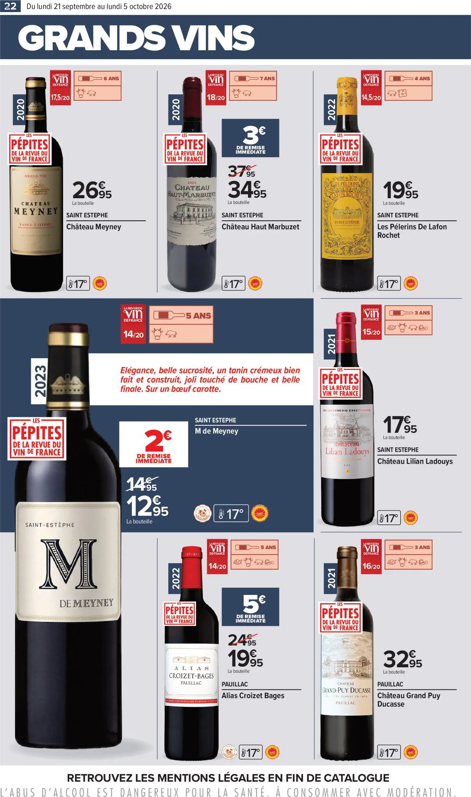 {H1} | Page: 22 | Produits: Bouteille, Vin