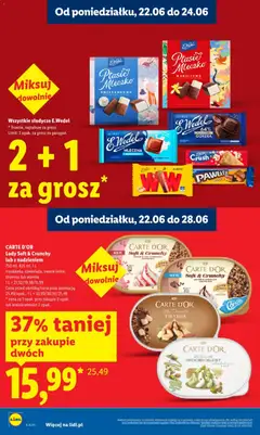 Pogląd oferty "CARTE D'OR Les Desserts Tiramisu, CARTE D'OR Les Desserts Tiramisu" - ważna od 22.06.2026 | Strona: 12