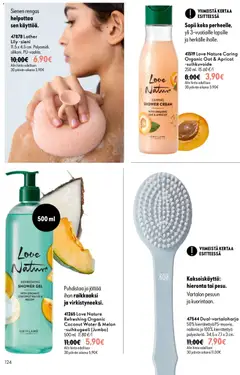Oriflame-mainoslehti voimassa 16/09/2026 alkaen | Sivu: 124 | Tuotteet: Sieni, Suihkugeeli, Suihkuvoide