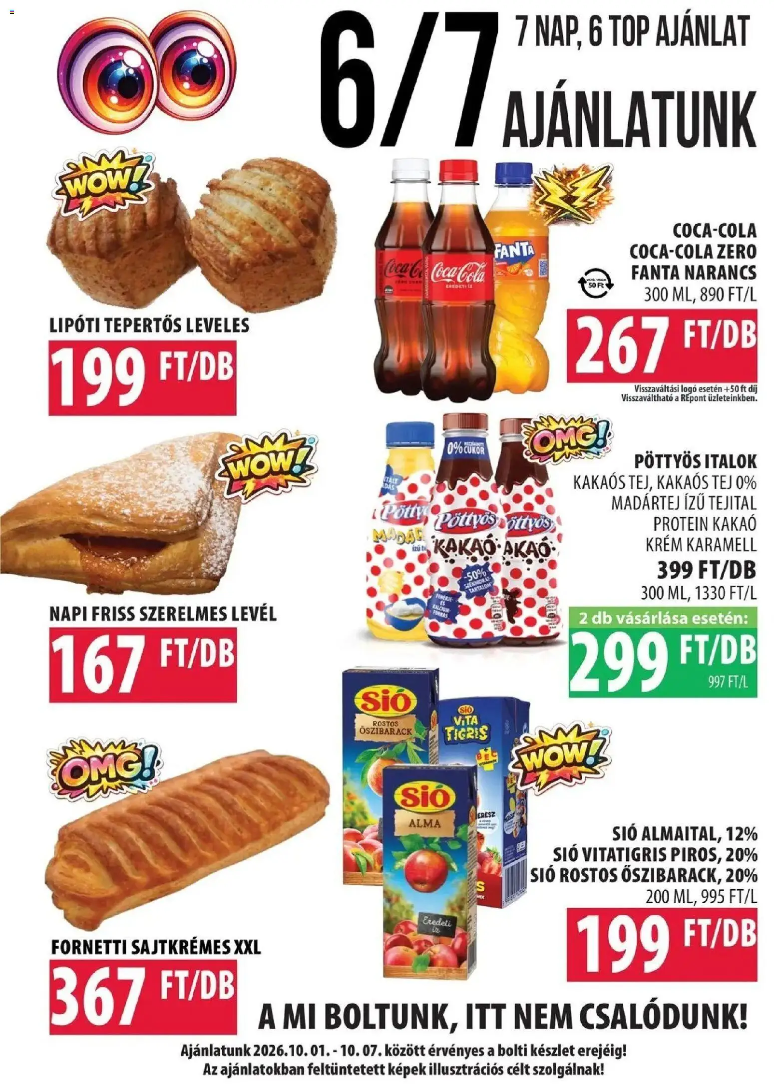 COOP Szolnok akciós újság Gyöngyös - 2026.10.01. -tól/töl > akció, lapozható szórólap 🛍️ | Oldal: 5 | Termékek: Italok, Tej, Kakaós tej, Cukor