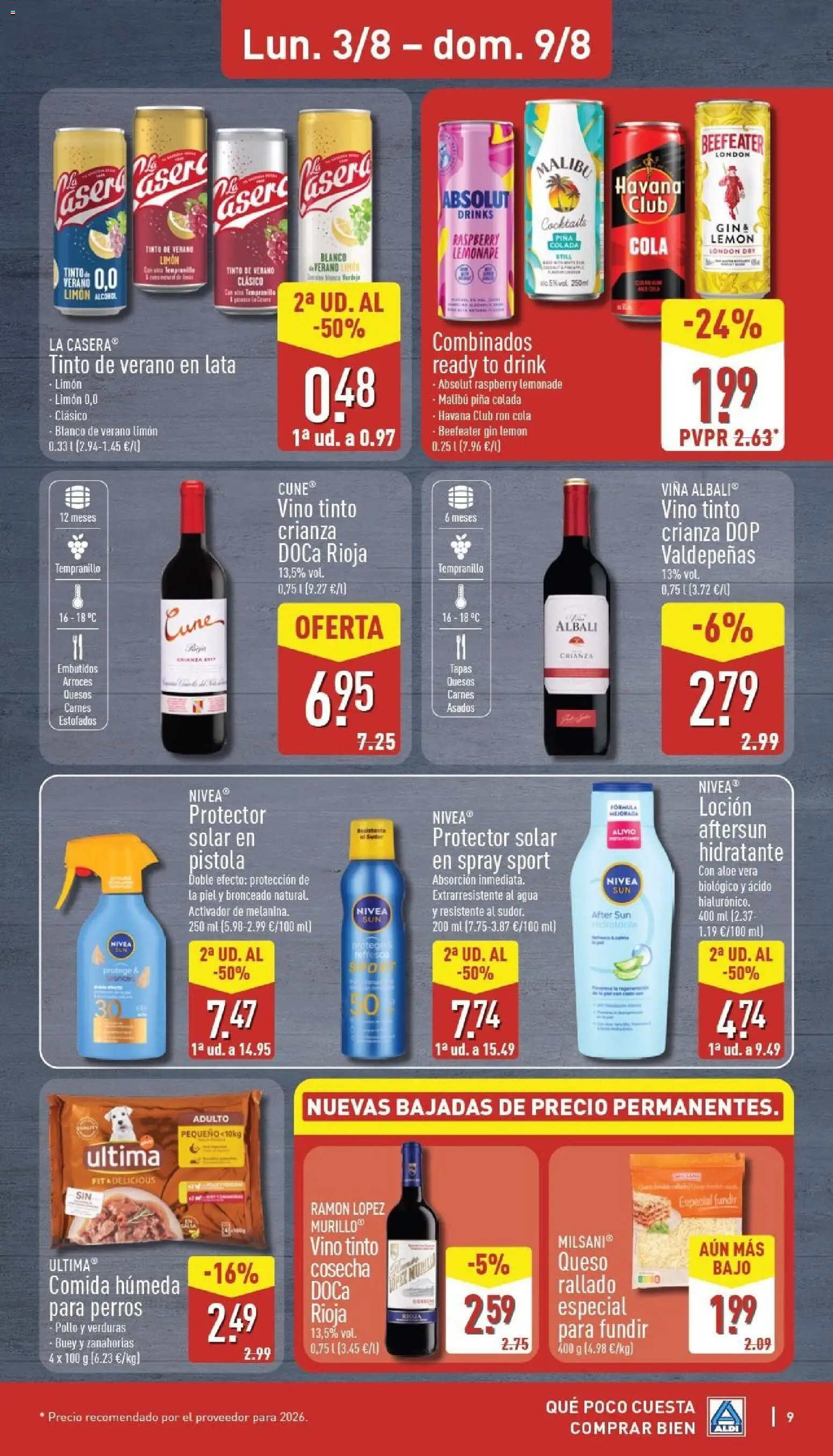 Aldi folleto Península │ válido desde el 03/08/2026 | Página: 9